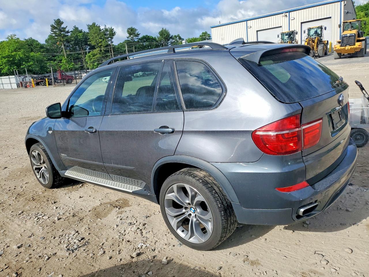 2011 Bmw X5 Xdrive50i Gray vin: 5UXZV8C56BL420103