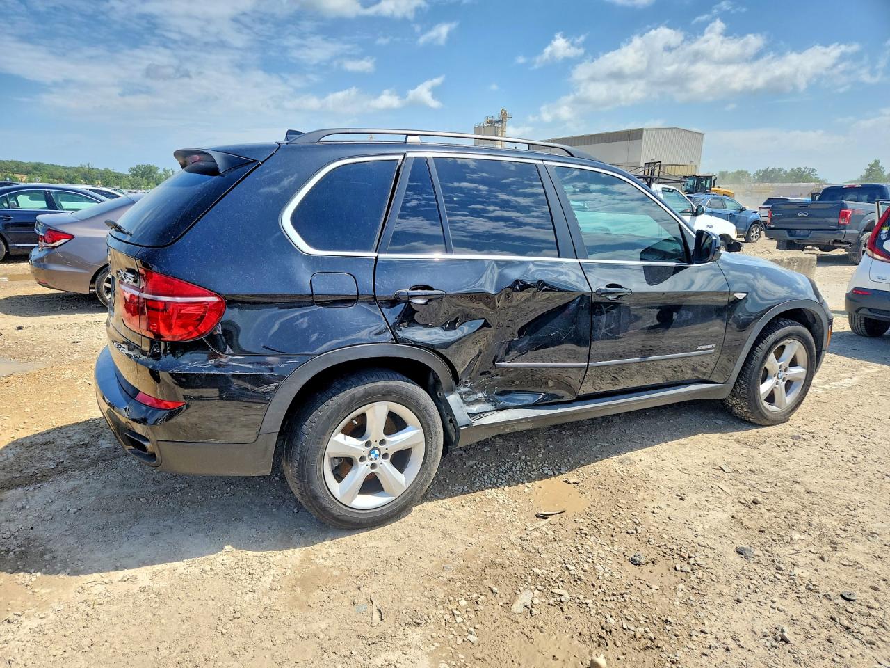 2011 Bmw X5 Xdrive50i Черный vin: 5UXZV8C56BL420442