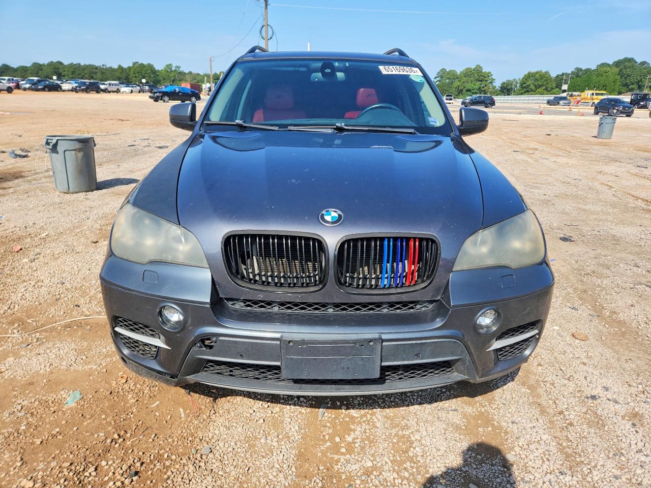2011 Bmw X5 Xdrive50i Gray vin: 5UXZV8C57BL421020