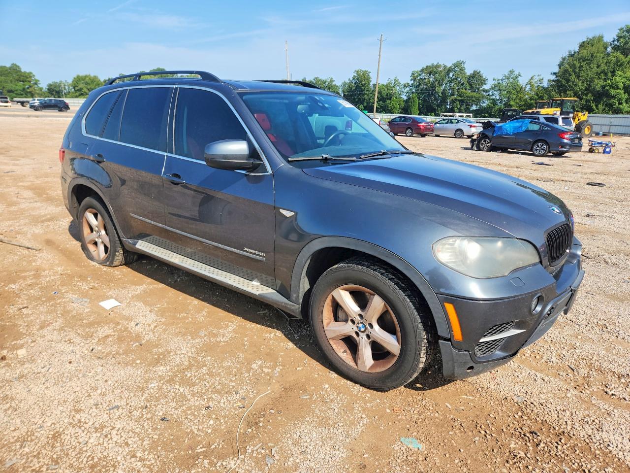 2011 Bmw X5 Xdrive50i Gray vin: 5UXZV8C57BL421020