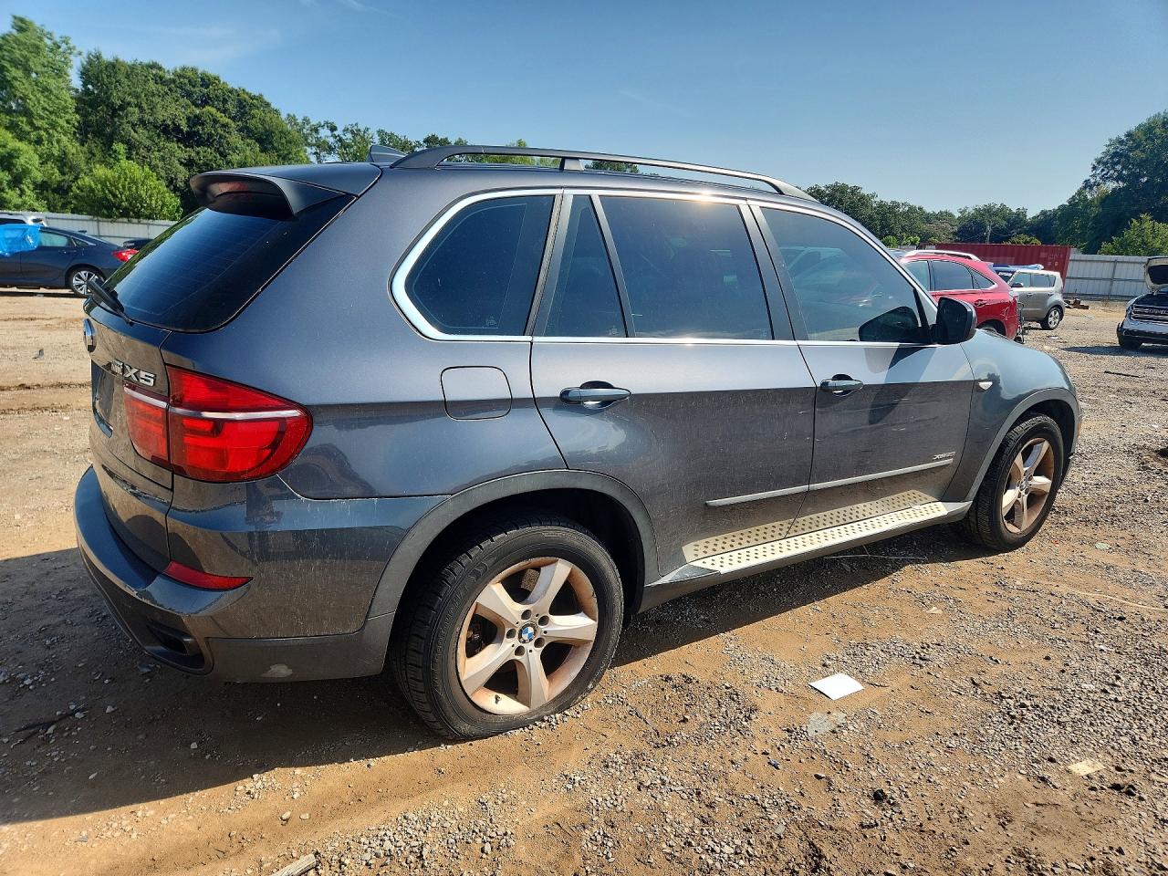 2011 Bmw X5 Xdrive50i Gray vin: 5UXZV8C57BL421020