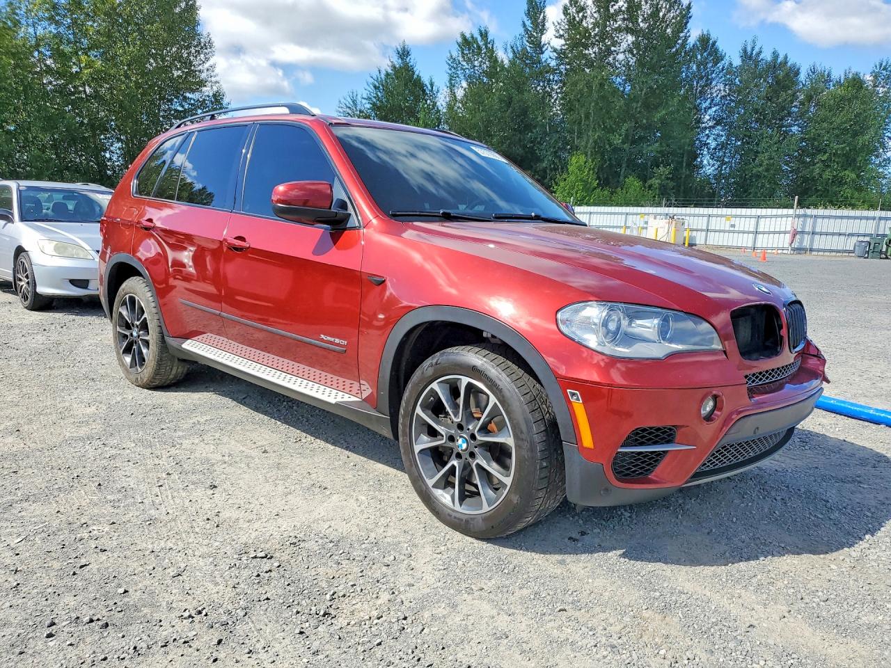 2012 Bmw X5 Xdrive50i Maroon vin: 5UXZV8C57CL425764