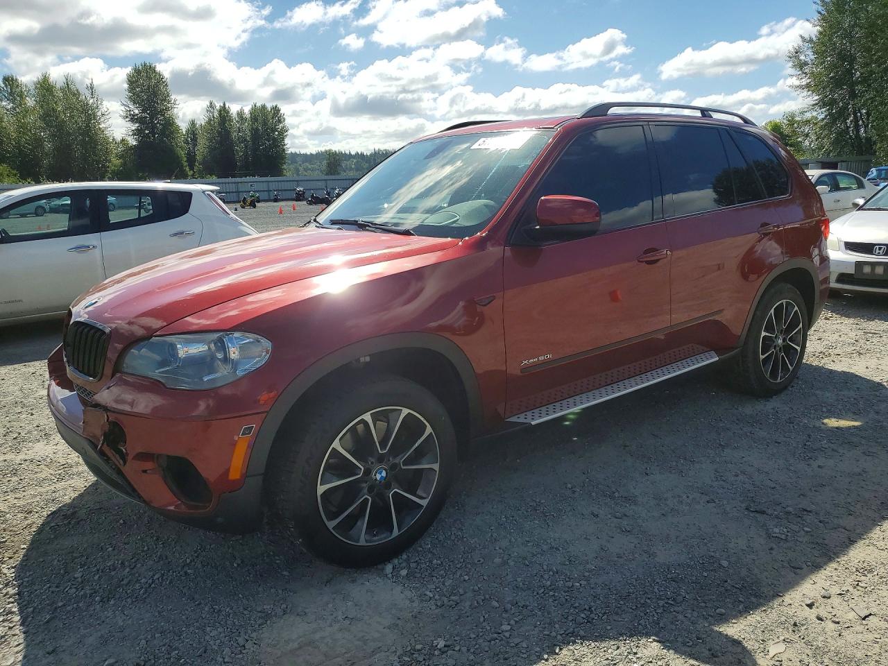 2012 Bmw X5 Xdrive50i Maroon vin: 5UXZV8C57CL425764