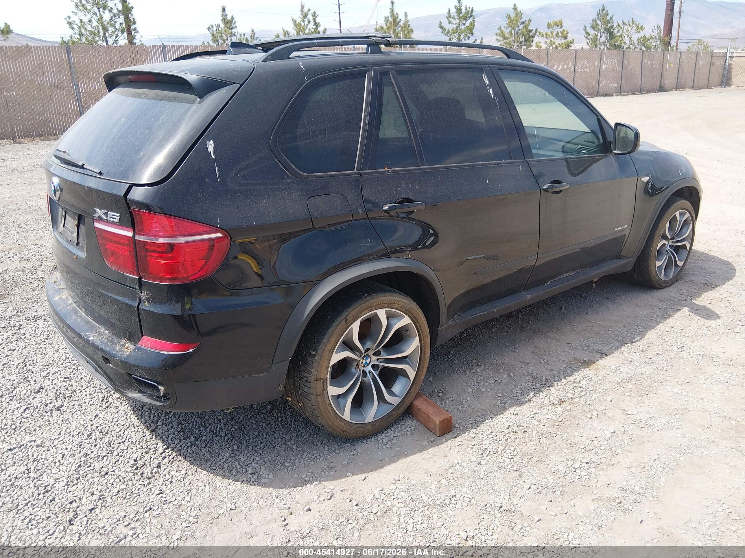 2013 Bmw X5 Xdrive50i Black vin: 5UXZV8C57D0C16210