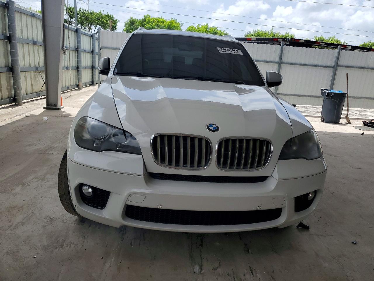 2013 Bmw X5 Xdrive50i White vin: 5UXZV8C57DL426589
