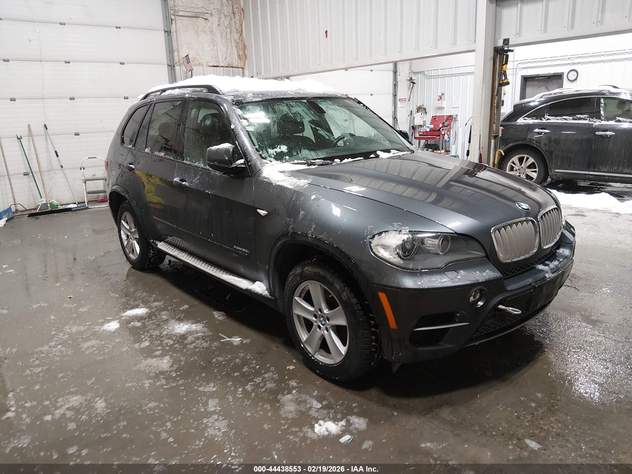 2011 Bmw X5 Xdrive50i Gray vin: 5UXZV8C58BL419499
