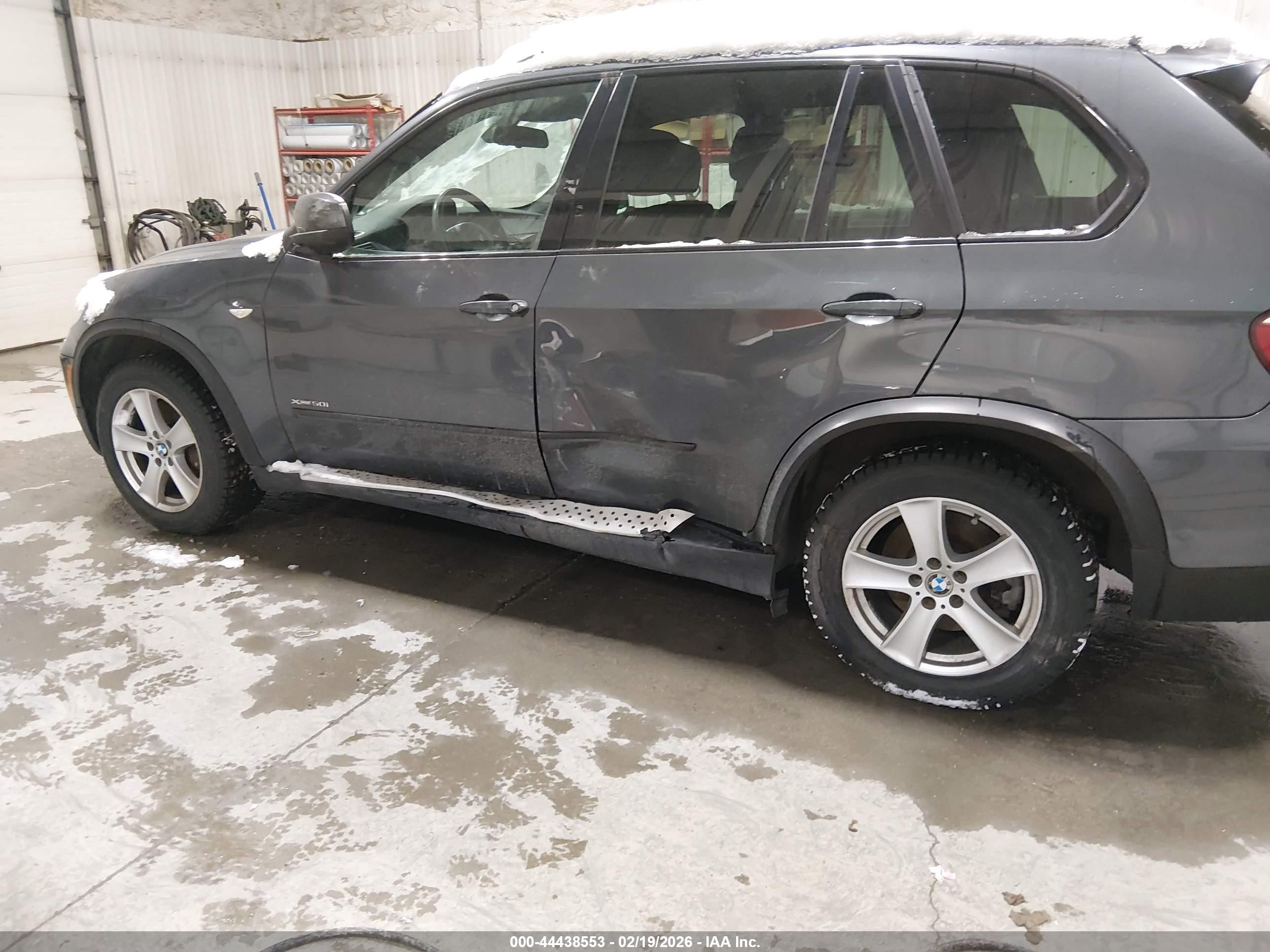 2011 Bmw X5 Xdrive50i Gray vin: 5UXZV8C58BL419499