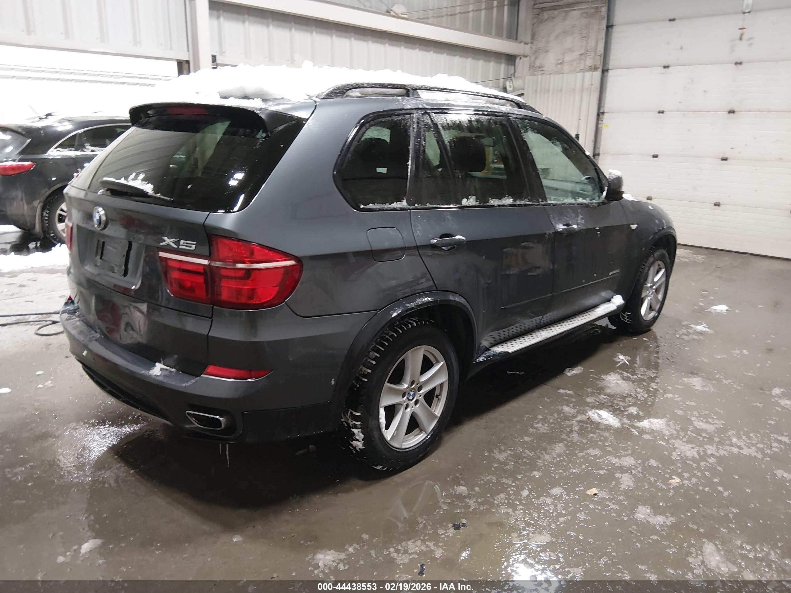 2011 Bmw X5 Xdrive50i Gray vin: 5UXZV8C58BL419499