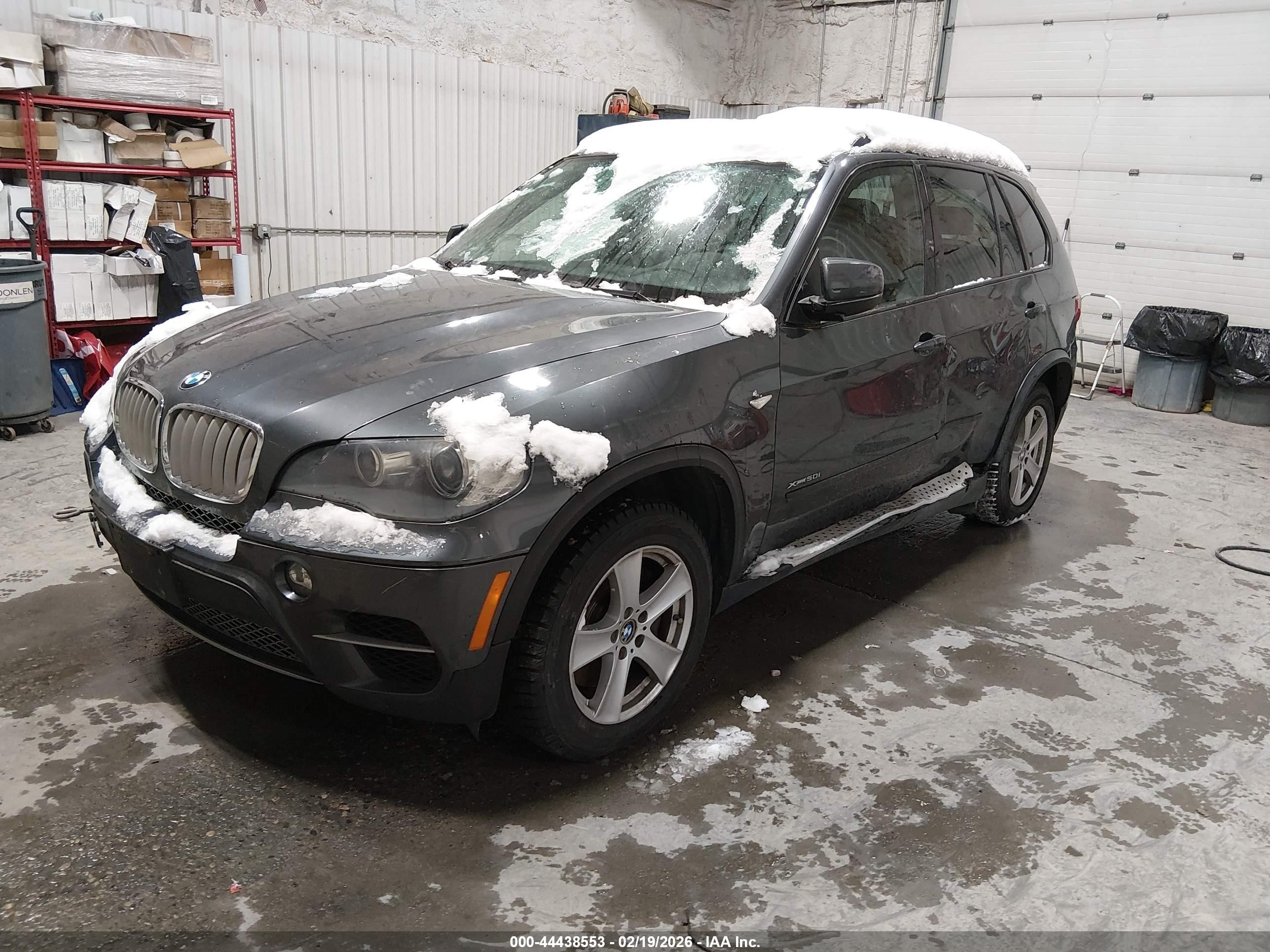 2011 Bmw X5 Xdrive50i Gray vin: 5UXZV8C58BL419499
