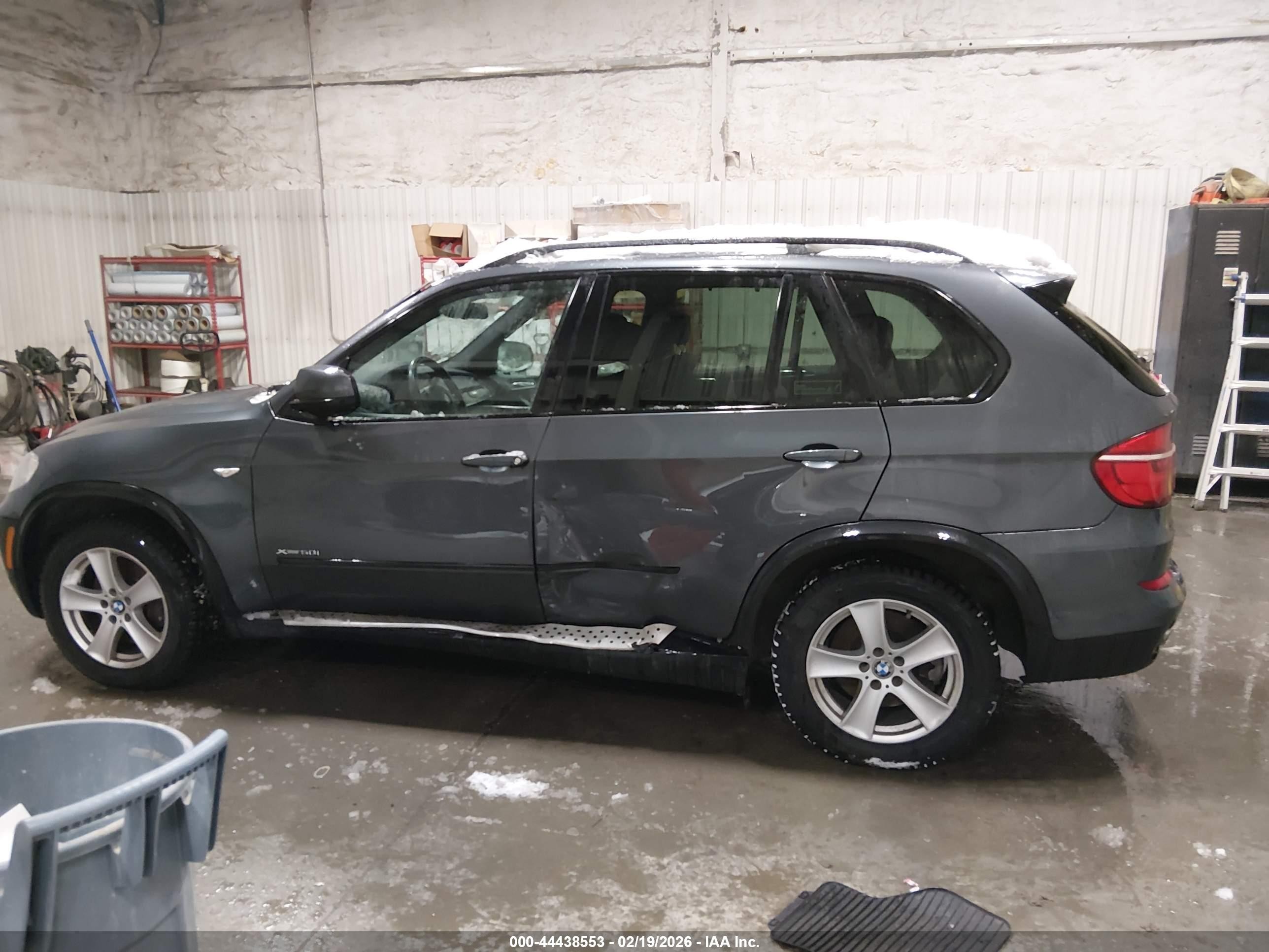 2011 Bmw X5 Xdrive50i Gray vin: 5UXZV8C58BL419499