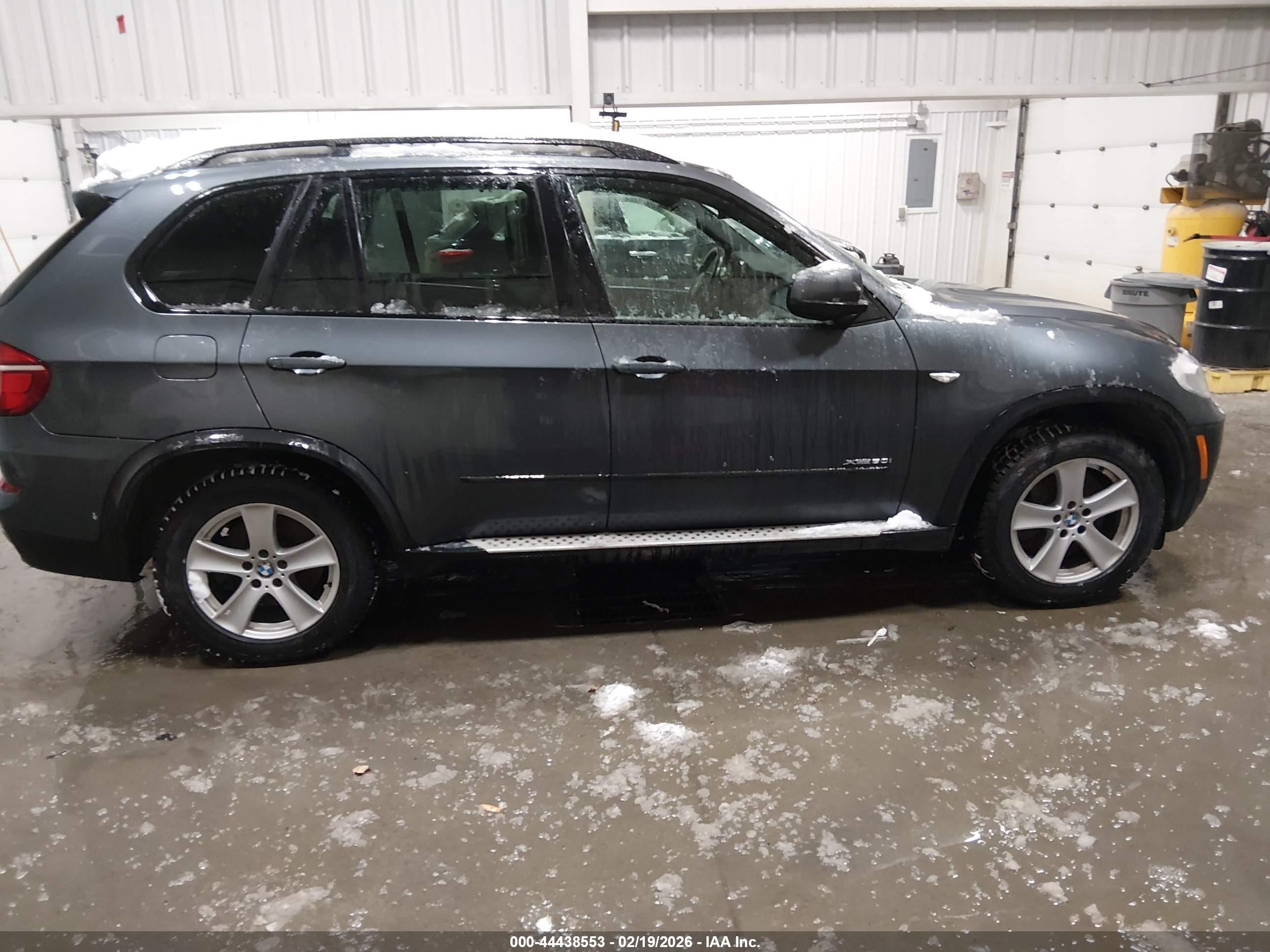 2011 Bmw X5 Xdrive50i Gray vin: 5UXZV8C58BL419499