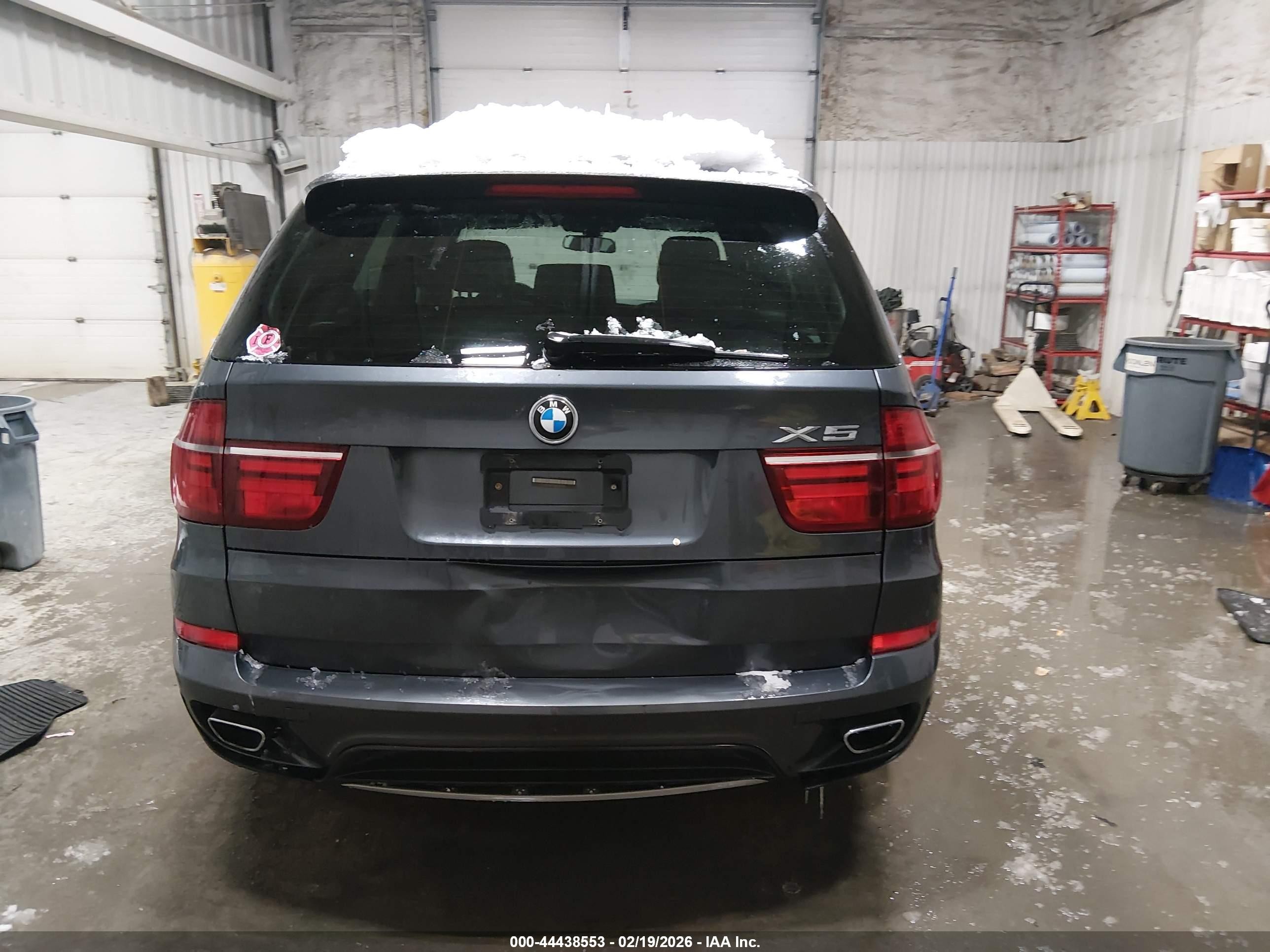 2011 Bmw X5 Xdrive50i Gray vin: 5UXZV8C58BL419499