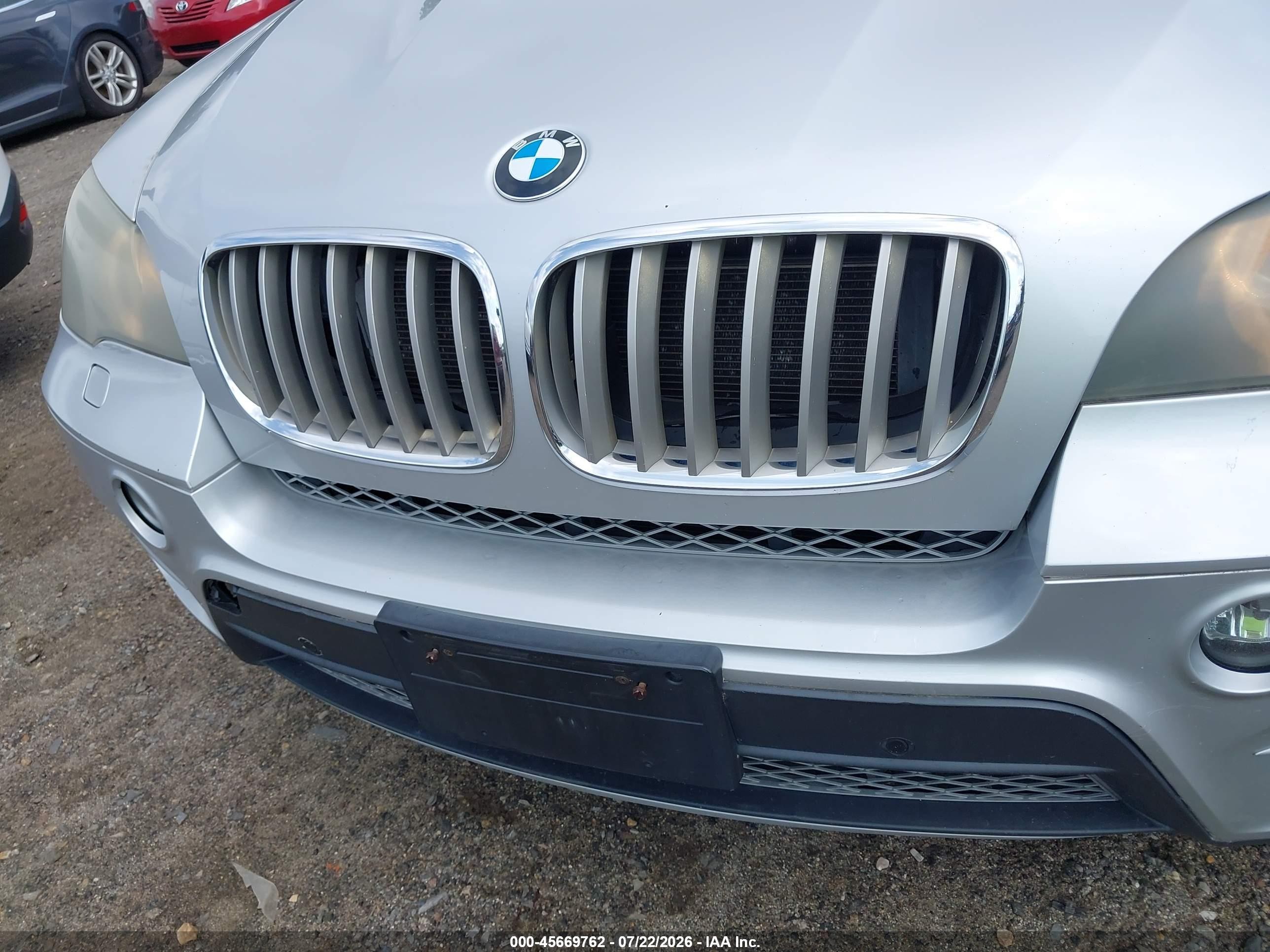 2011 Bmw X5 Xdrive50i Silver vin: 5UXZV8C58BLL67940