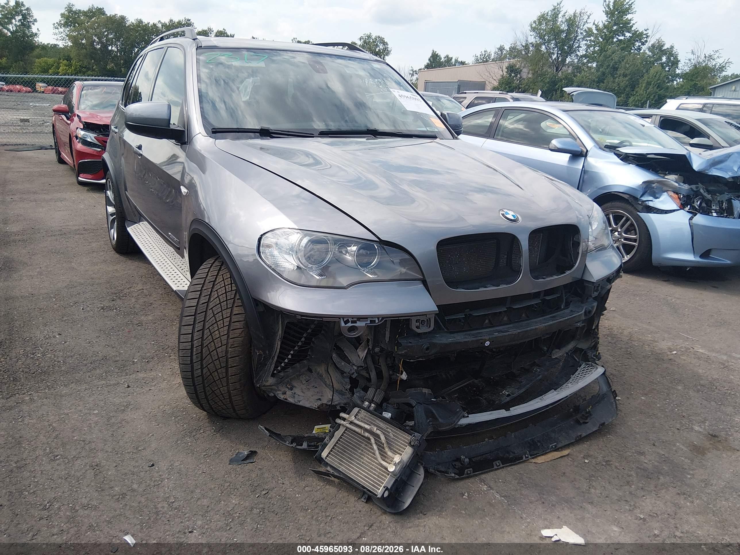 2012 Bmw X5 Xdrive50i Серый vin: 5UXZV8C58CL425420