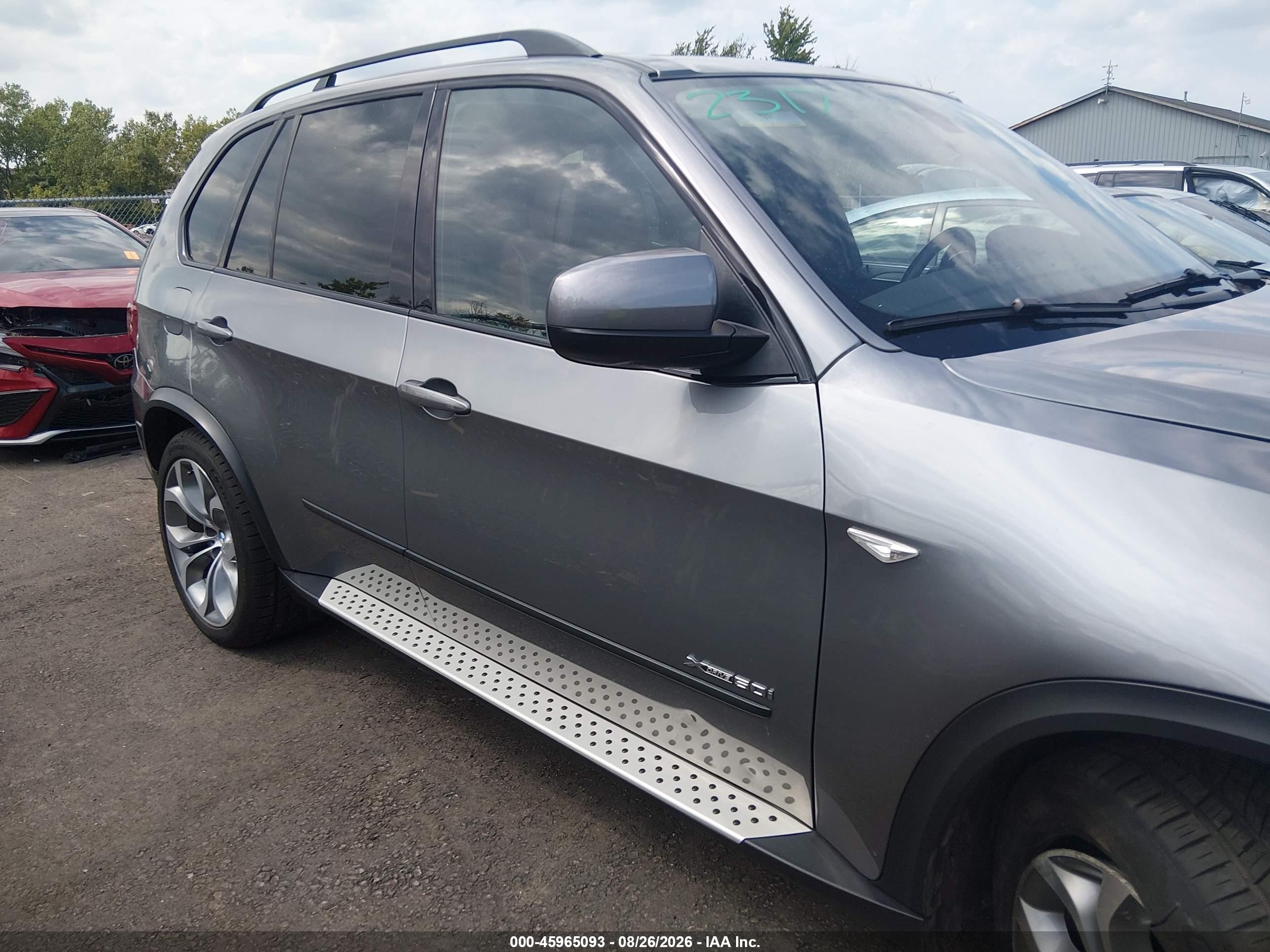 2012 Bmw X5 Xdrive50i Серый vin: 5UXZV8C58CL425420