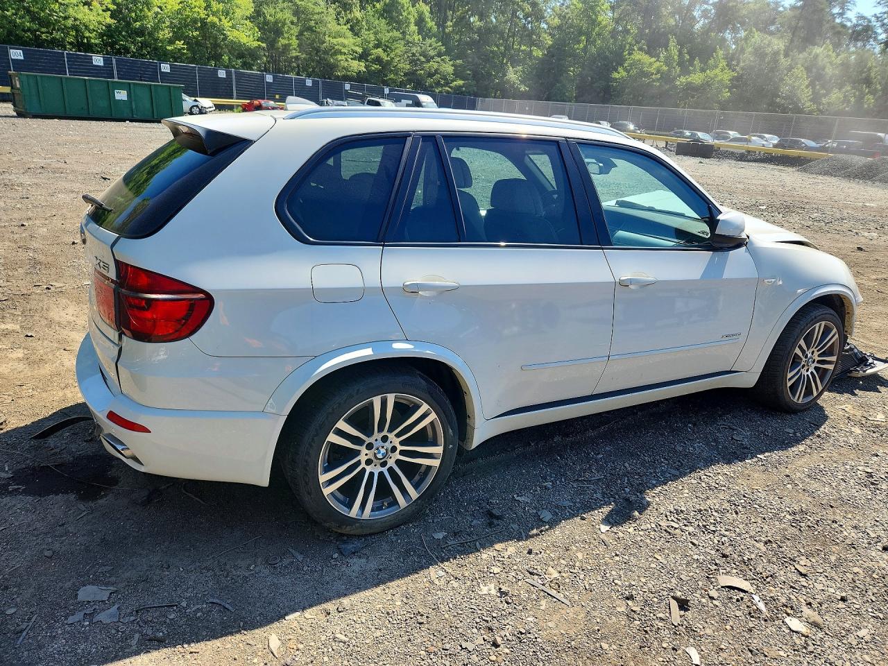 2013 Bmw X5 Xdrive50i Белый vin: 5UXZV8C58DL426939
