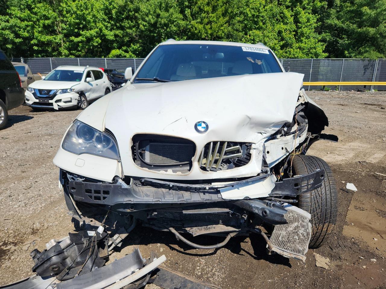 2013 Bmw X5 Xdrive50i Белый vin: 5UXZV8C58DL426939