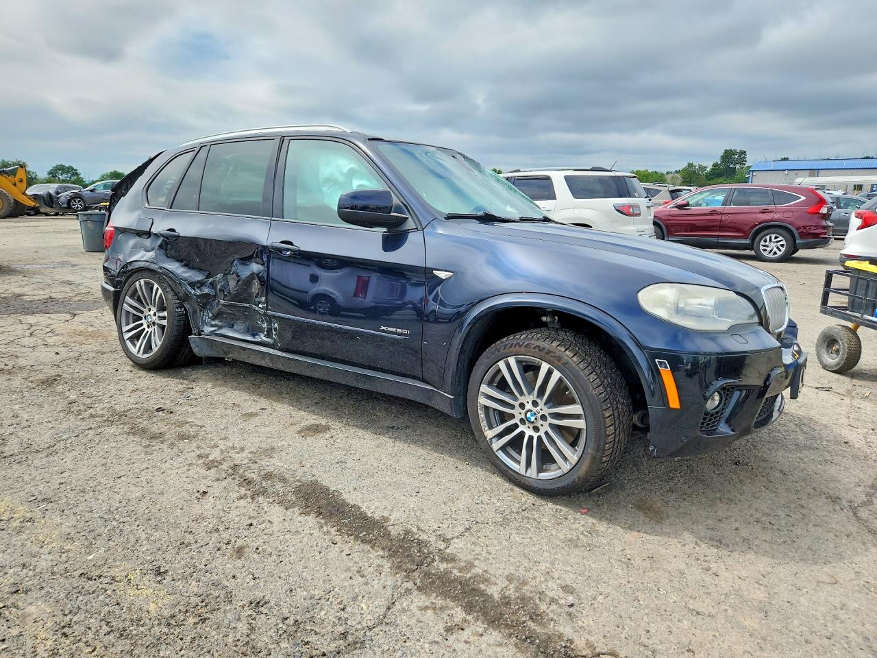 2012 Bmw X5 Xdrive50i Черный vin: 5UXZV8C59CL423191