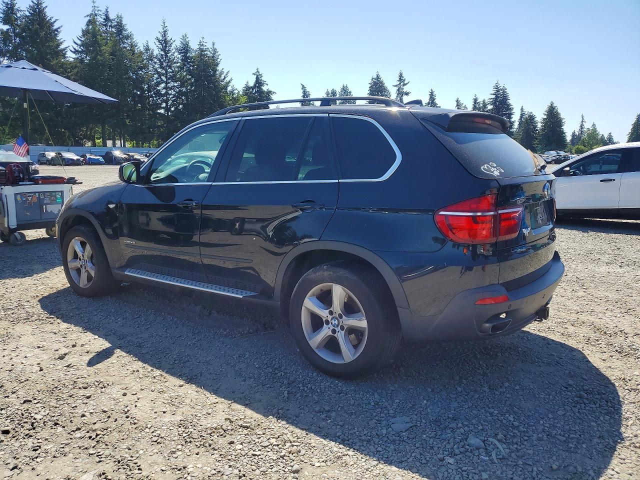 2011 Bmw X5 Xdrive50i Black vin: 5UXZV8C5XBL421027
