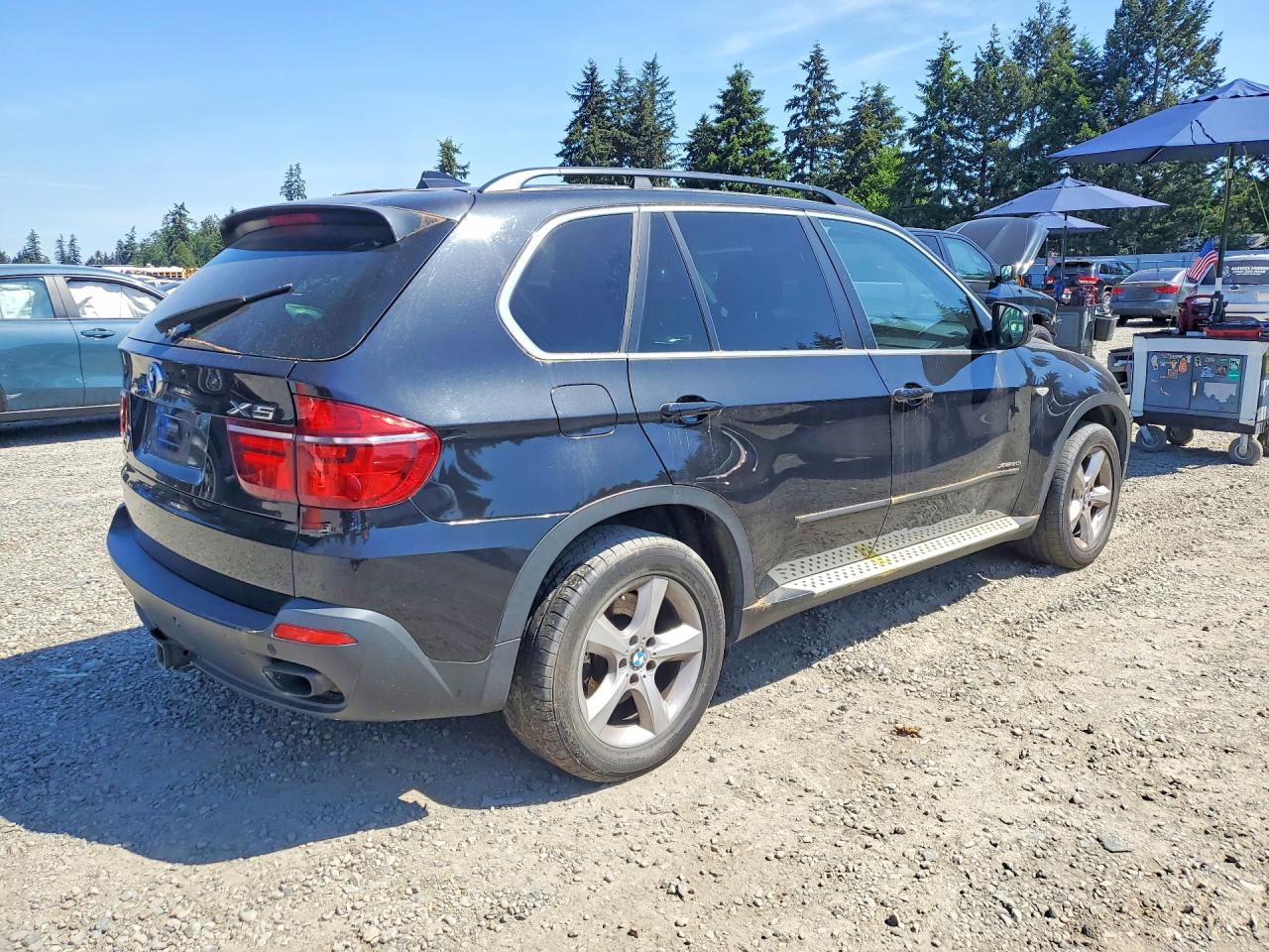 2011 Bmw X5 Xdrive50i Black vin: 5UXZV8C5XBL421027
