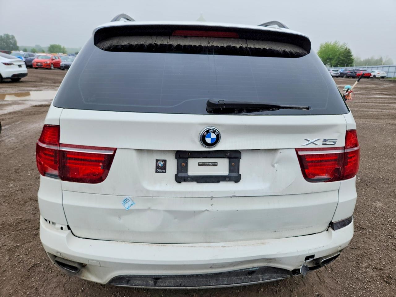 2011 Bmw X5 Xdrive50i White vin: 5UXZV8C5XBLL67809