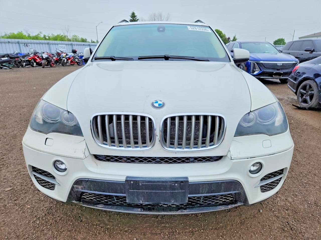 2011 Bmw X5 Xdrive50i White vin: 5UXZV8C5XBLL67809