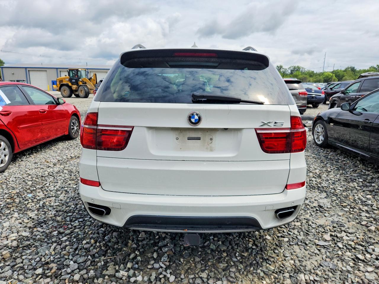 2012 Bmw X5 Xdrive50i White vin: 5UXZV8C5XCL422566