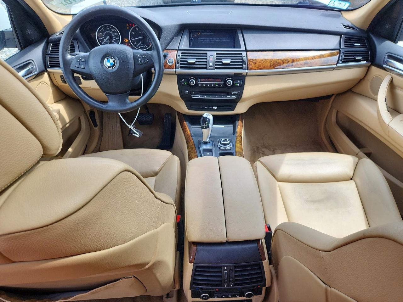 2012 Bmw X5 Xdrive50i White vin: 5UXZV8C5XCL422566