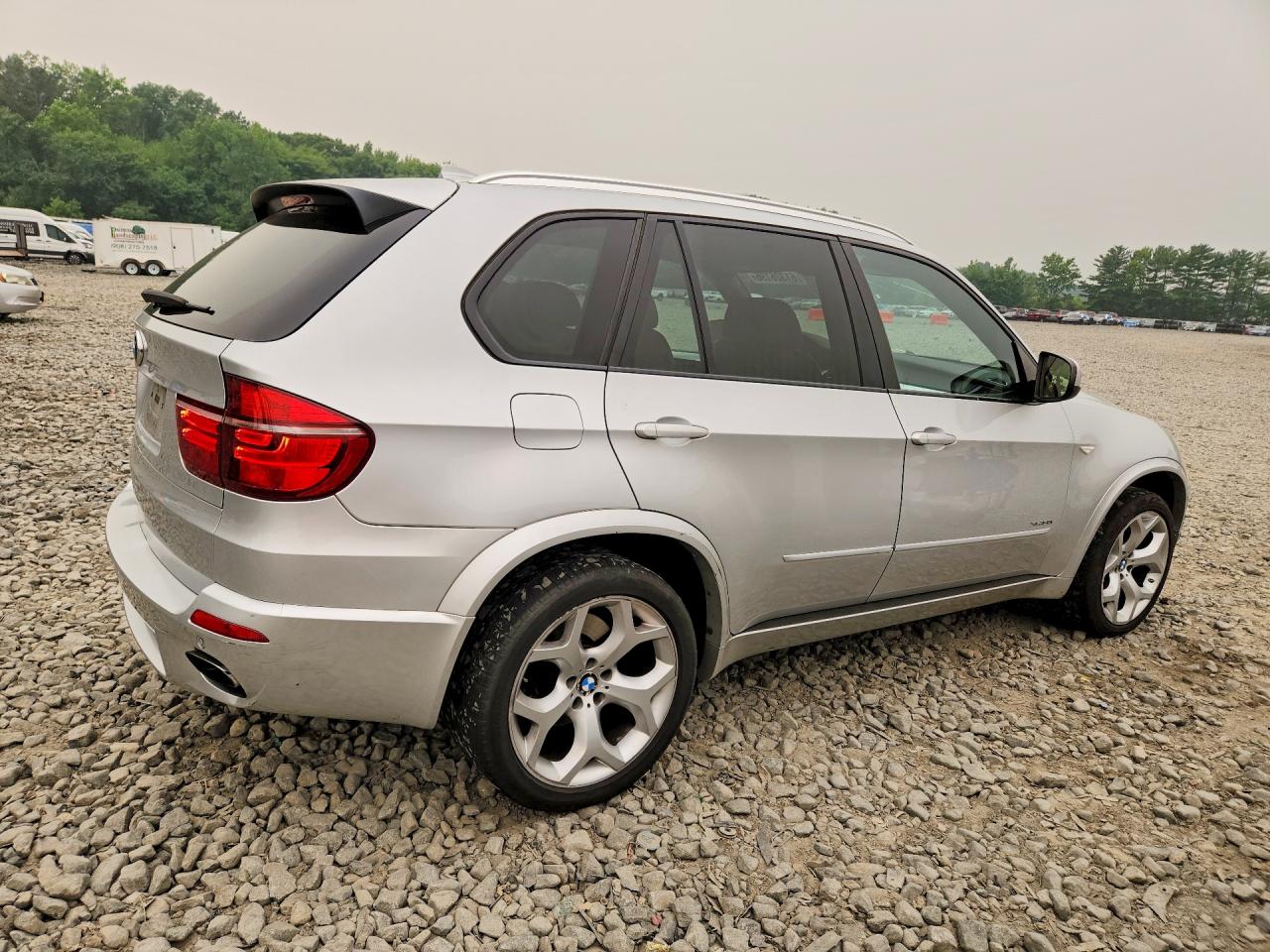 2012 Bmw X5 Xdrive50i Серебряный vin: 5UXZV8C5XCL422986
