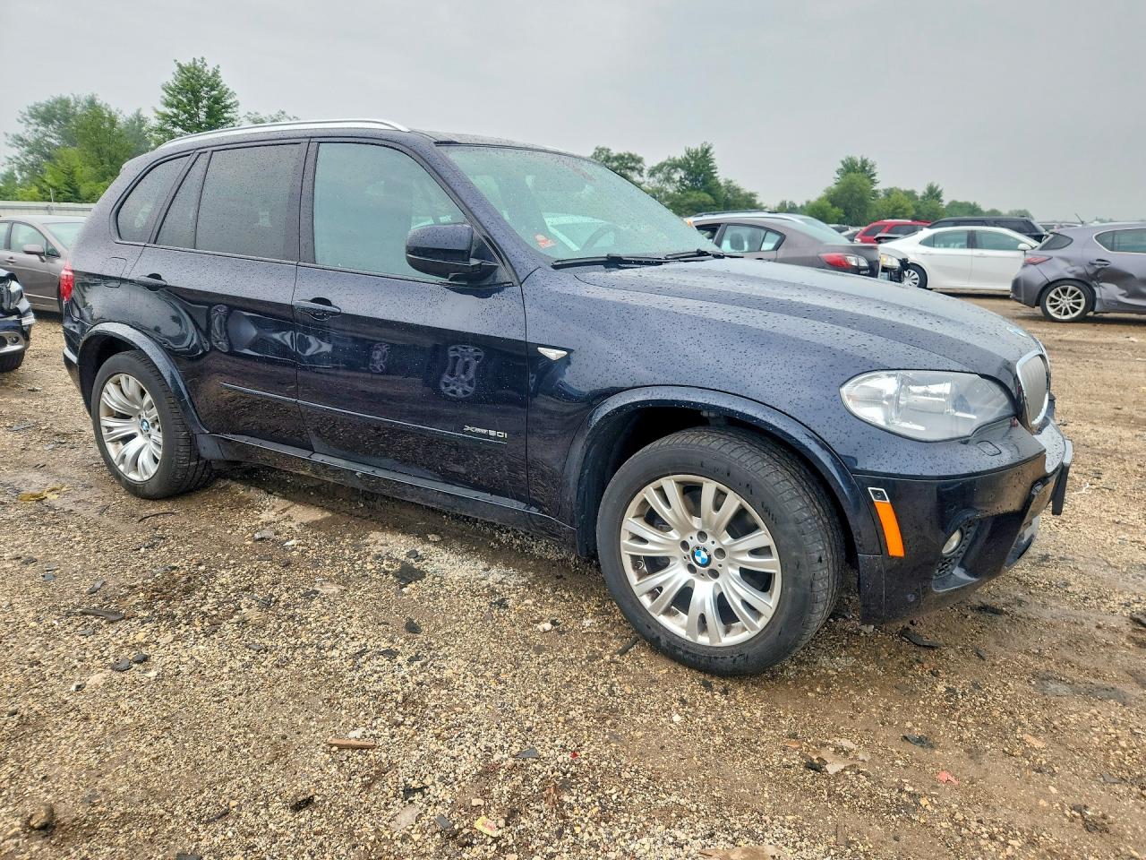 2013 Bmw X5 Xdrive50i Black vin: 5UXZV8C5XD0C16265