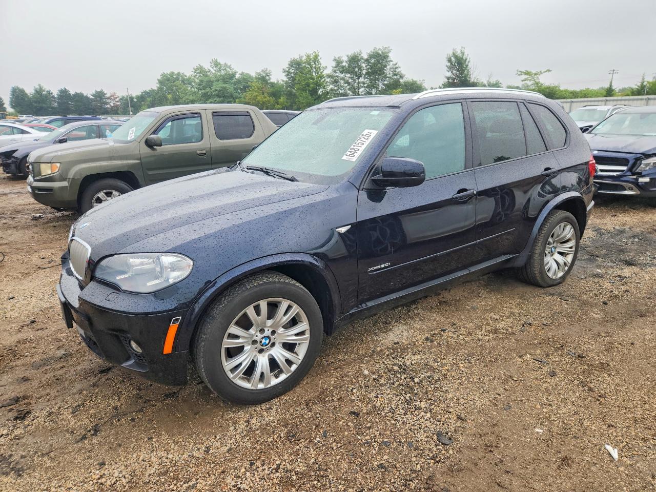 2013 Bmw X5 Xdrive50i Black vin: 5UXZV8C5XD0C16265