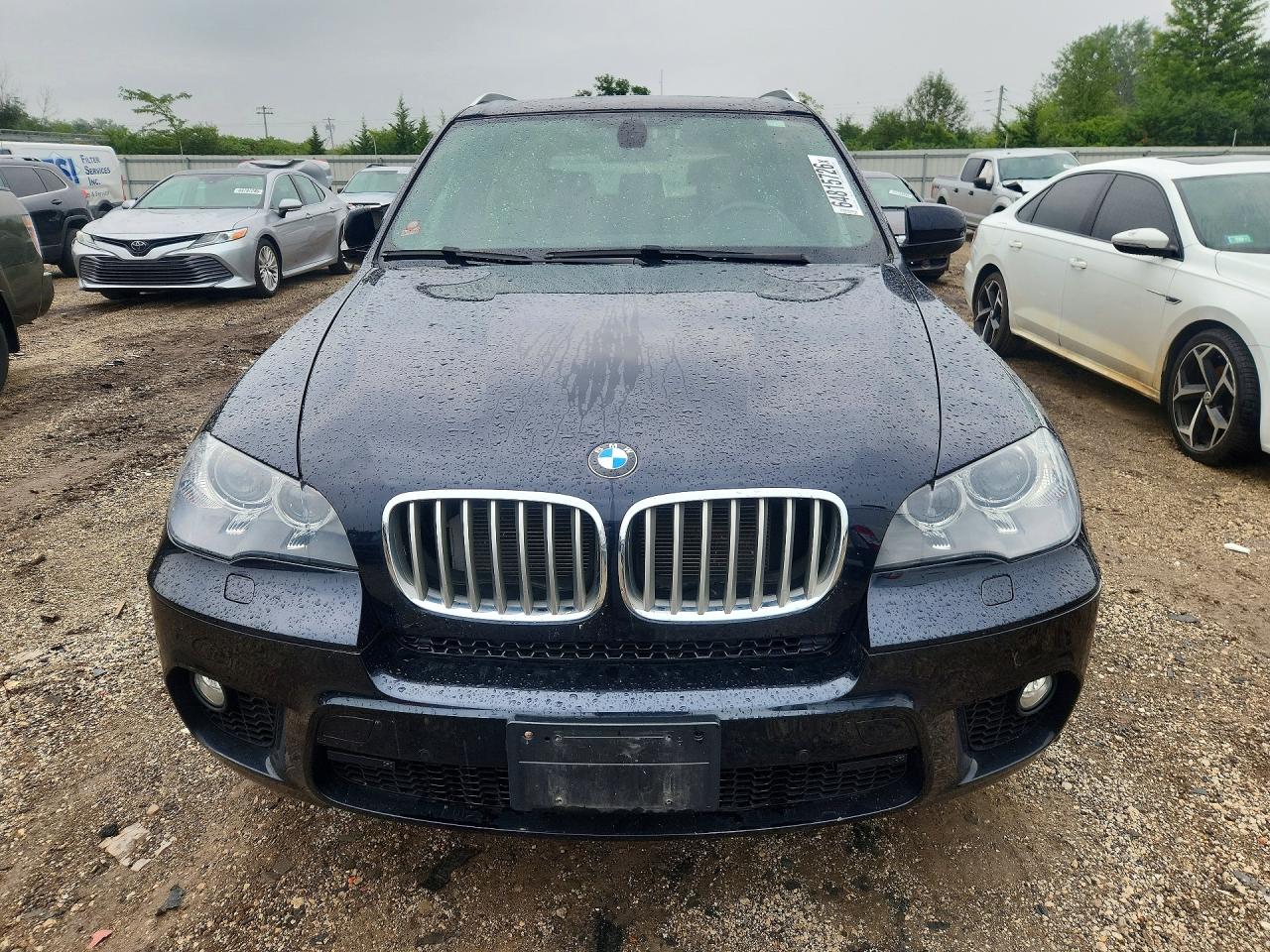 2013 Bmw X5 Xdrive50i Black vin: 5UXZV8C5XD0C16265