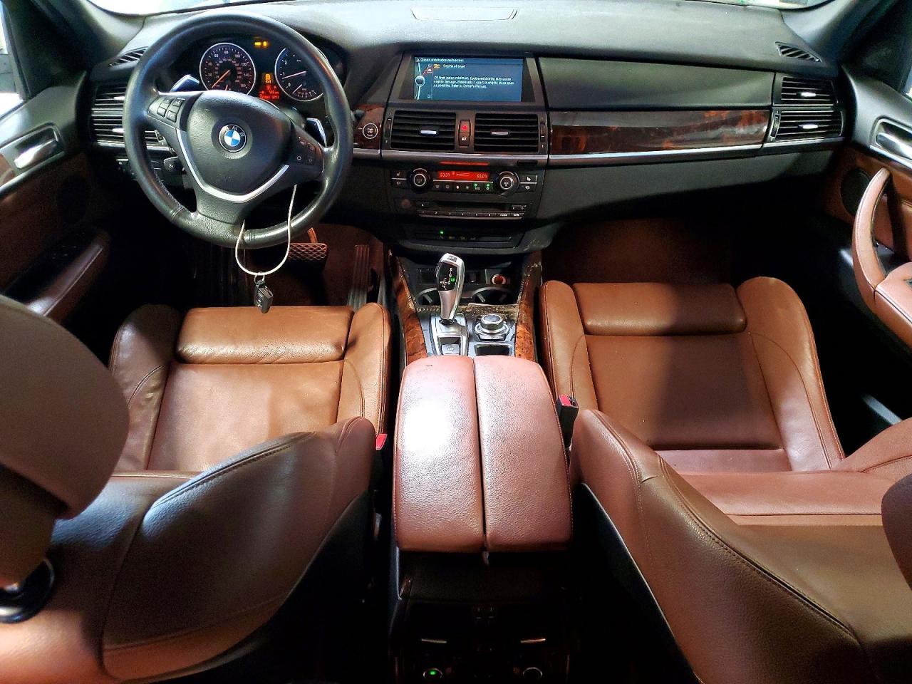 2013 Bmw X5 Xdrive50i White vin: 5UXZV8C5XD0C17383
