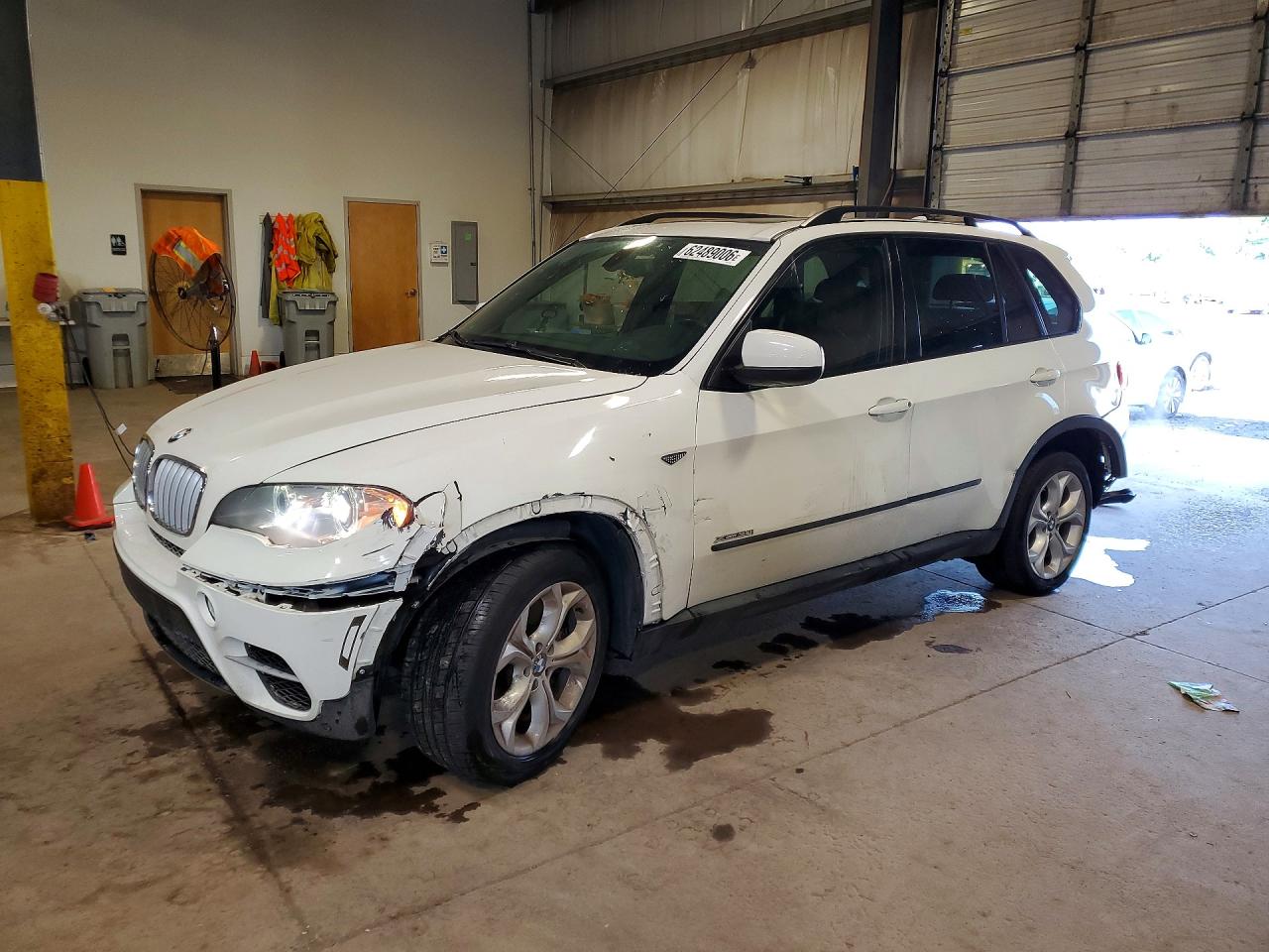2013 Bmw X5 Xdrive50i White vin: 5UXZV8C5XD0C17383