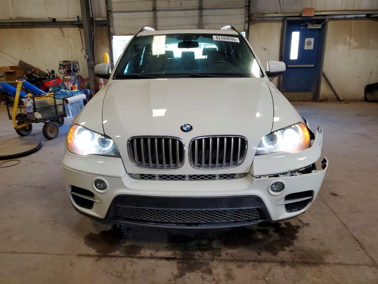 2013 Bmw X5 Xdrive50i White vin: 5UXZV8C5XD0C17383