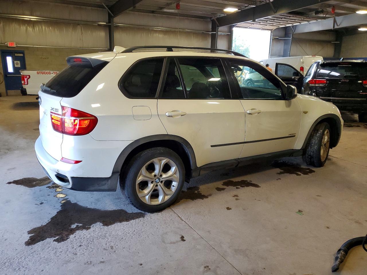 2013 Bmw X5 Xdrive50i White vin: 5UXZV8C5XD0C17383