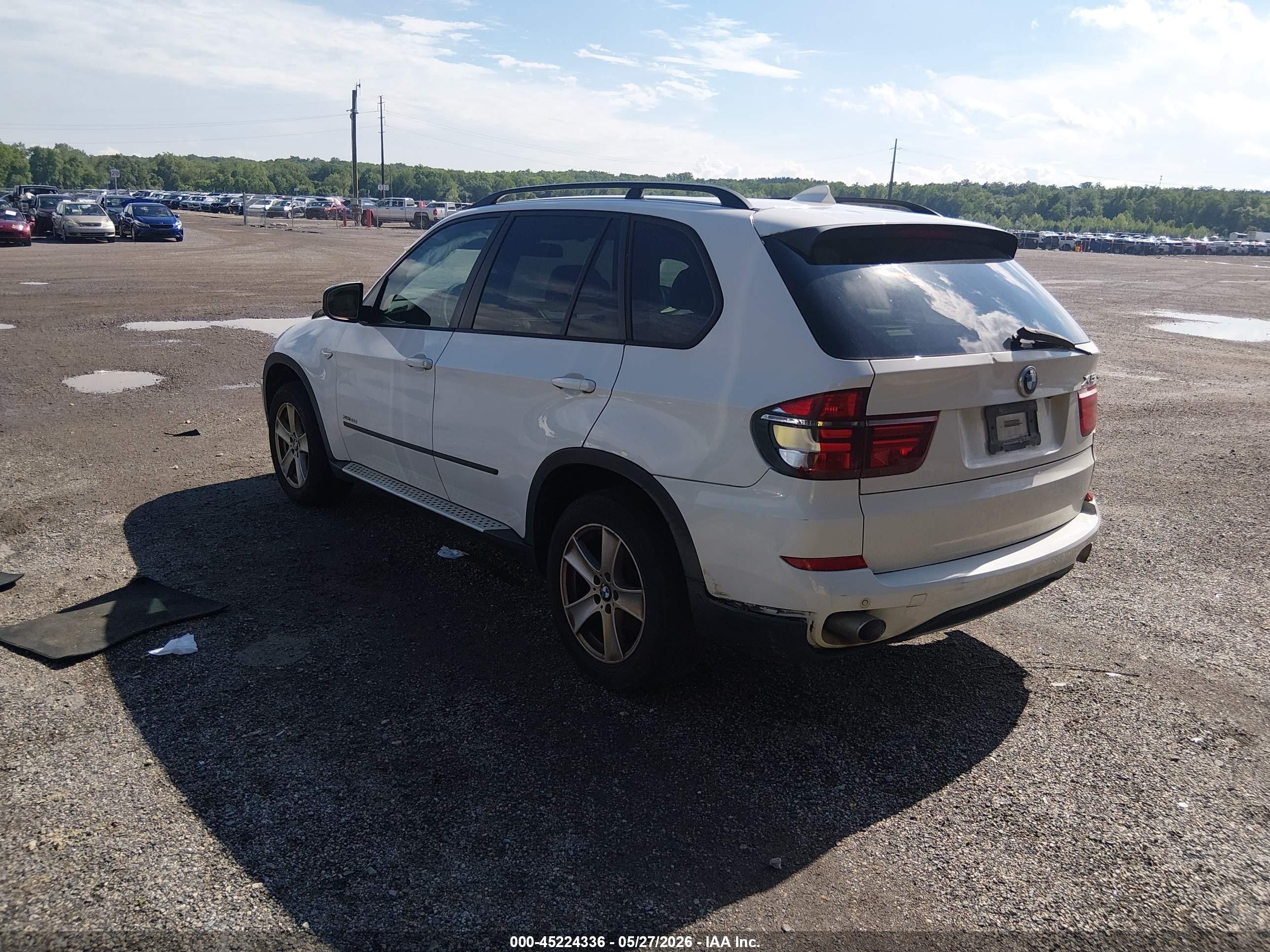 2011 Bmw X5 Xdrive35d White vin: 5UXZW0C50BL658382