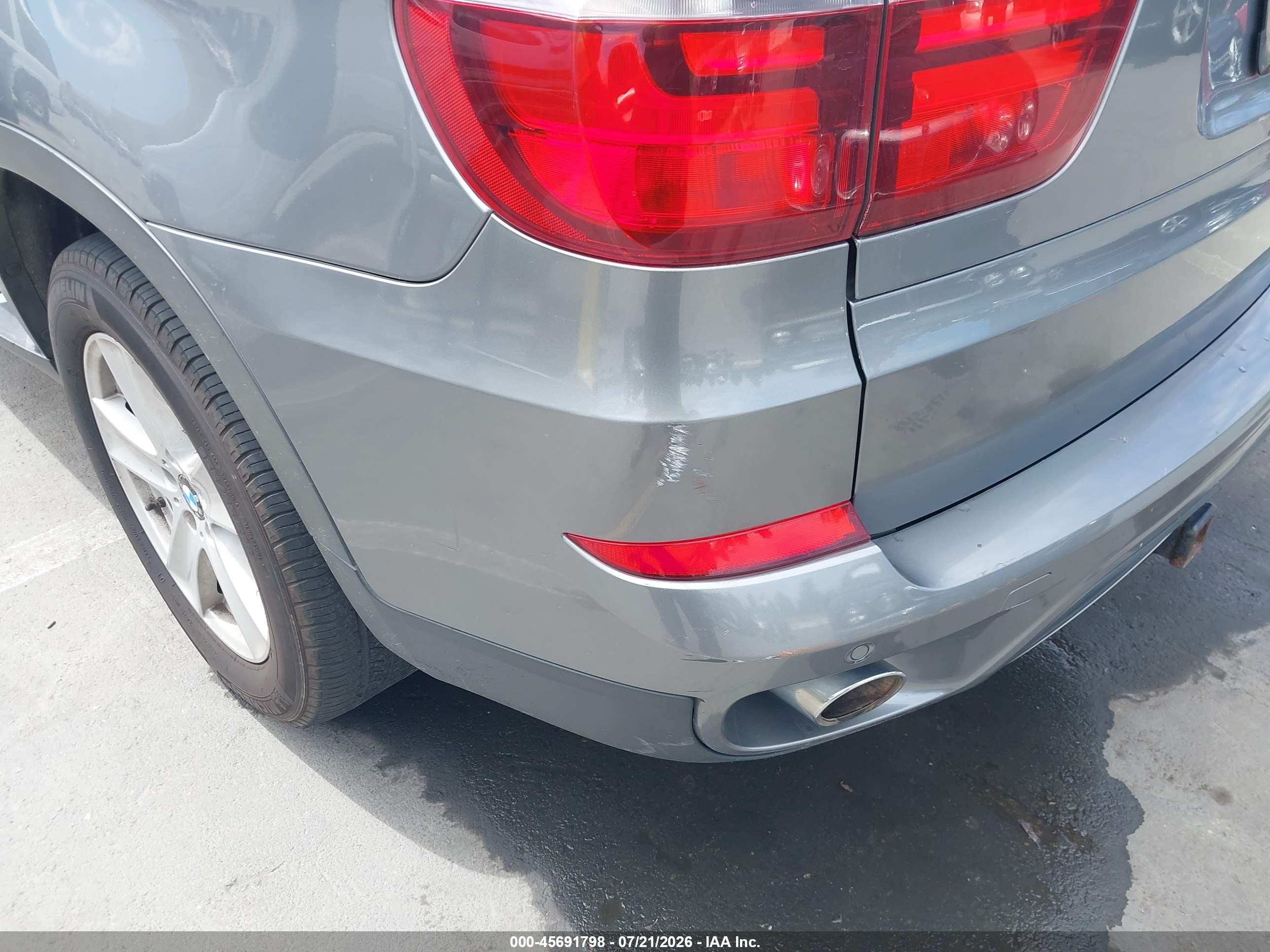 2012 Bmw X5 Xdrive35d Gray vin: 5UXZW0C50C0B88389