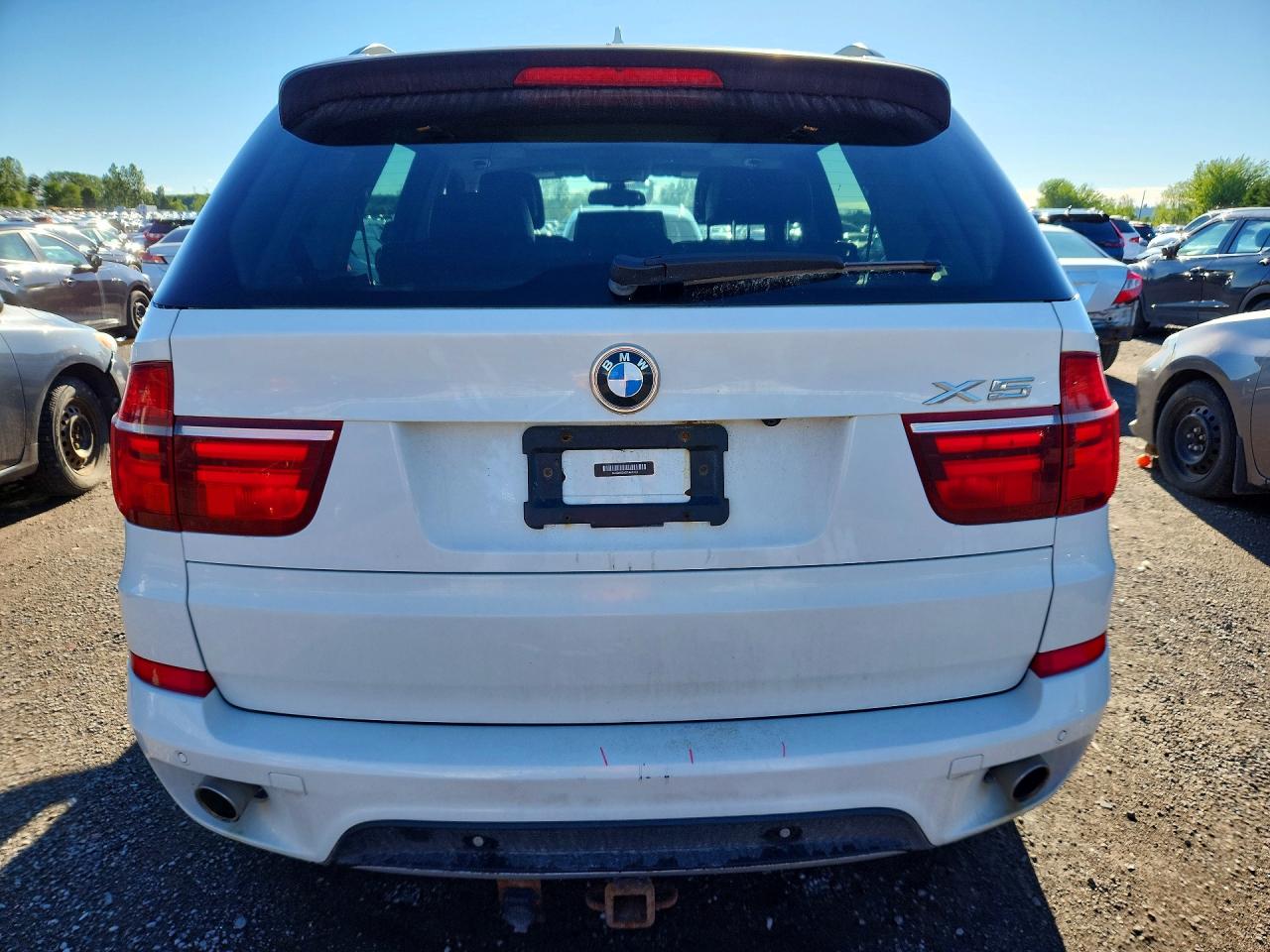 2012 Bmw X5 Xdrive35d White vin: 5UXZW0C50CL667830