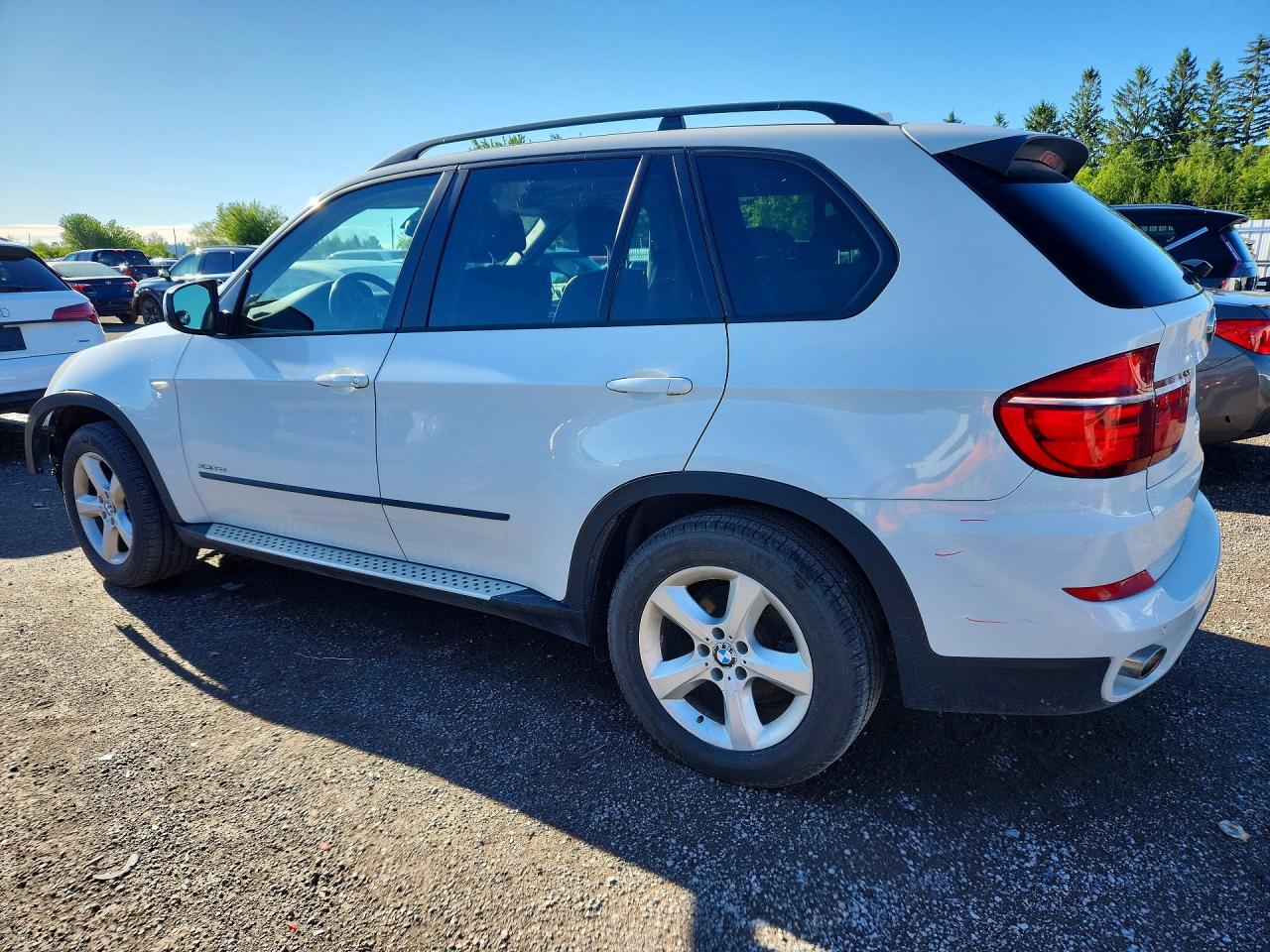 2012 Bmw X5 Xdrive35d White vin: 5UXZW0C50CL667830