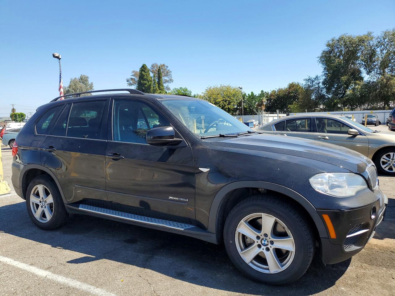 2012 Bmw X5 Xdrive35d Black vin: 5UXZW0C50CL668184