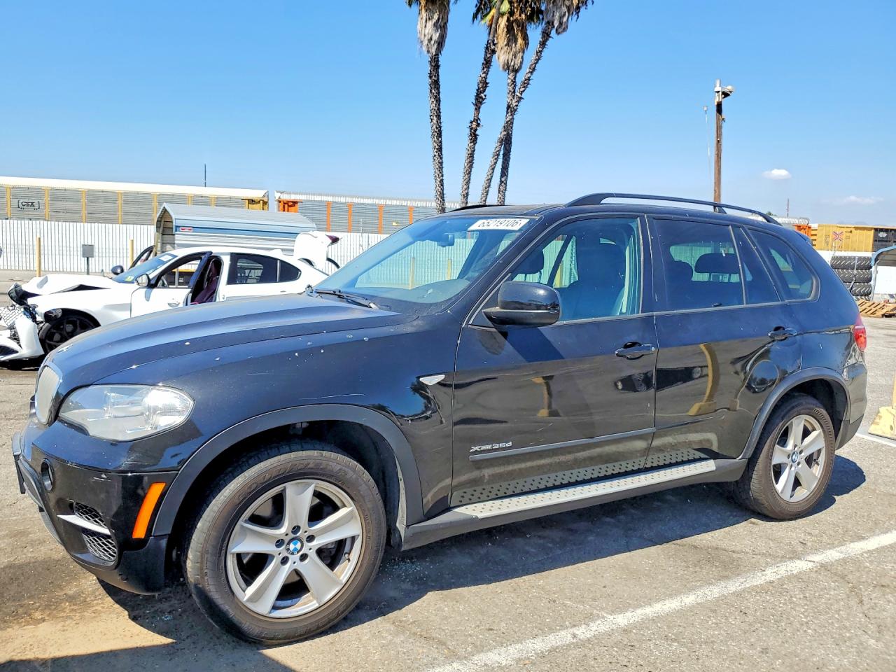 2012 Bmw X5 Xdrive35d Black vin: 5UXZW0C50CL668184