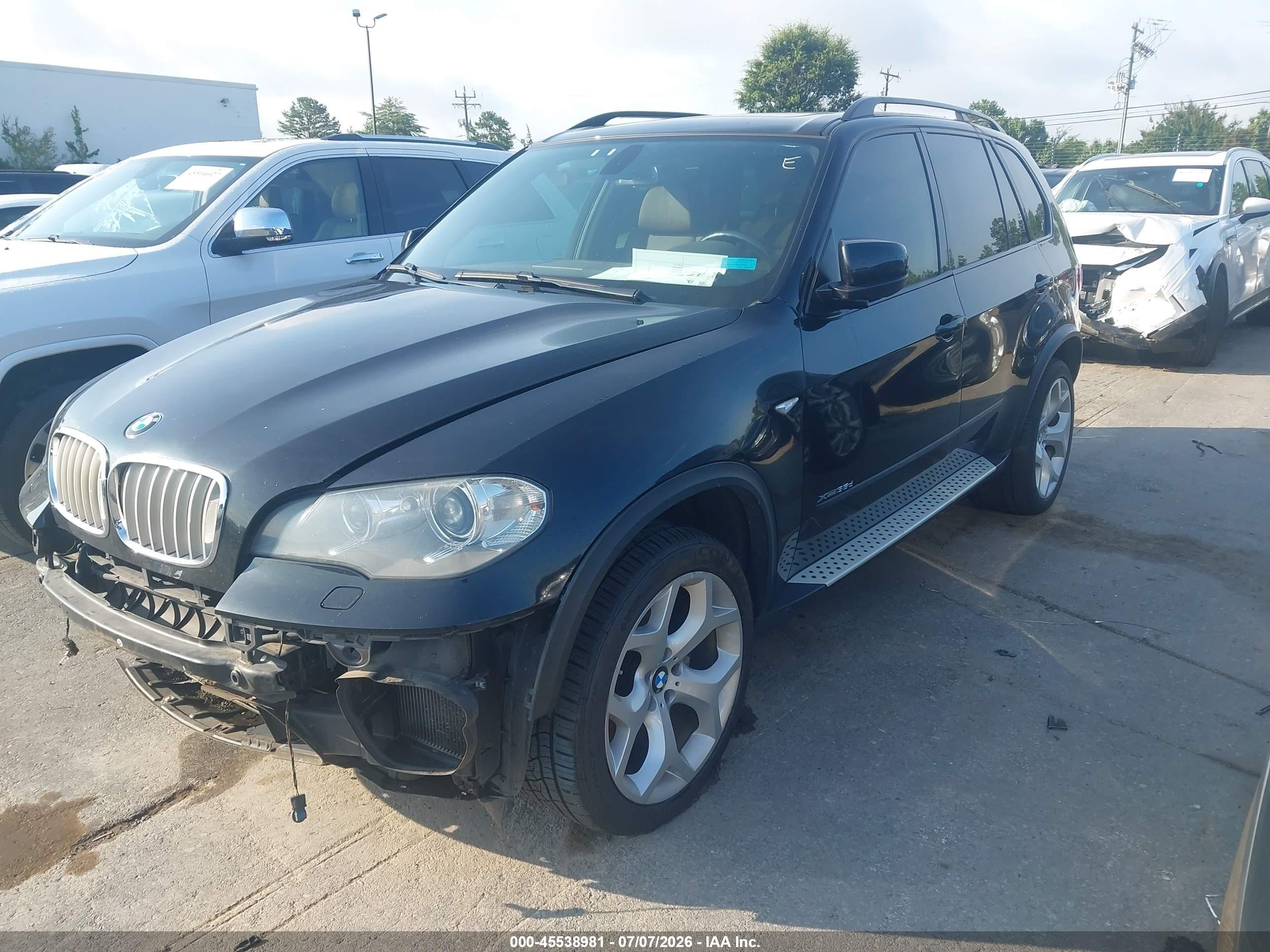 2013 Bmw X5 Xdrive35d Черный vin: 5UXZW0C50D0B90354