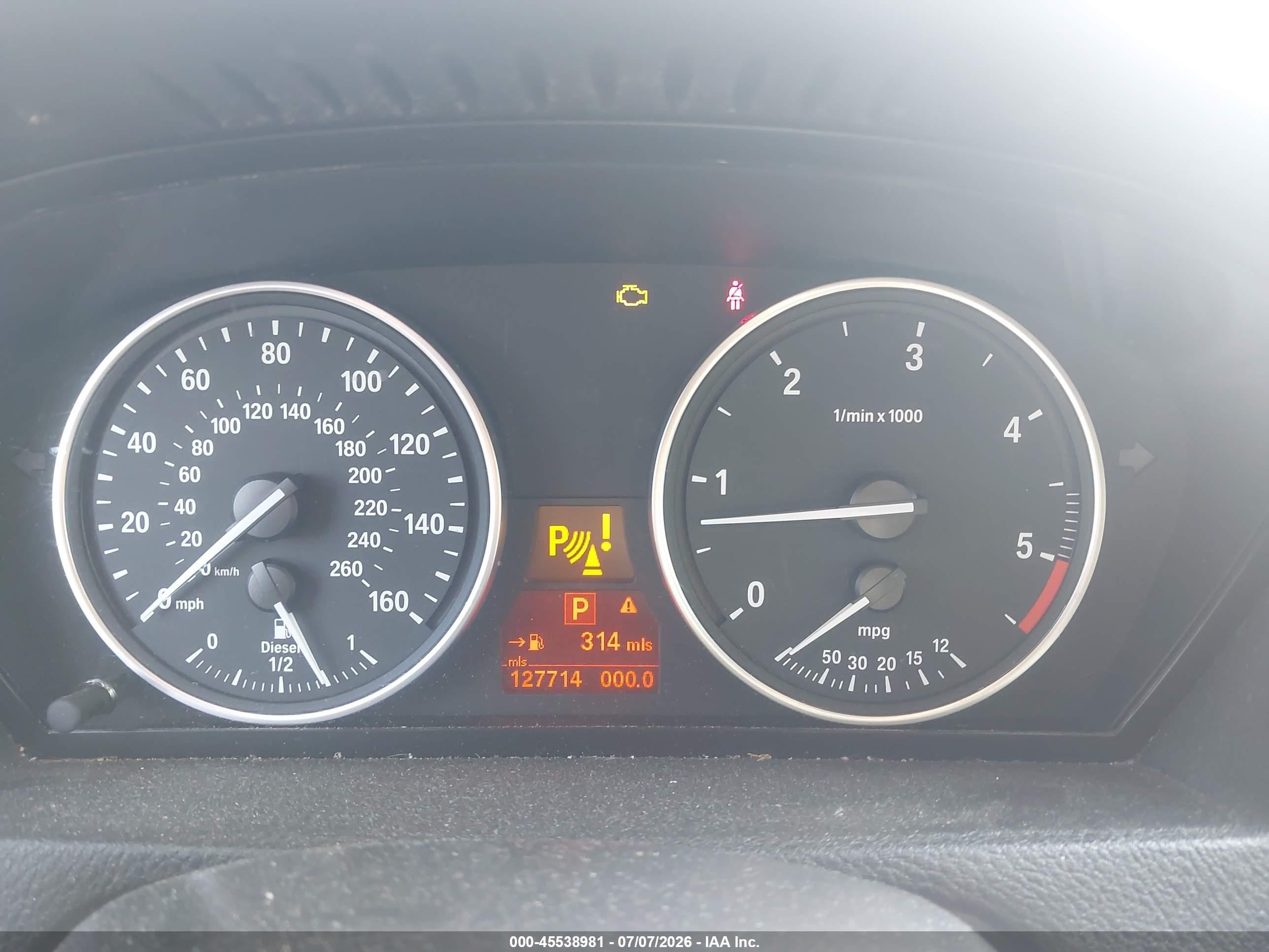 2013 Bmw X5 Xdrive35d Черный vin: 5UXZW0C50D0B90354