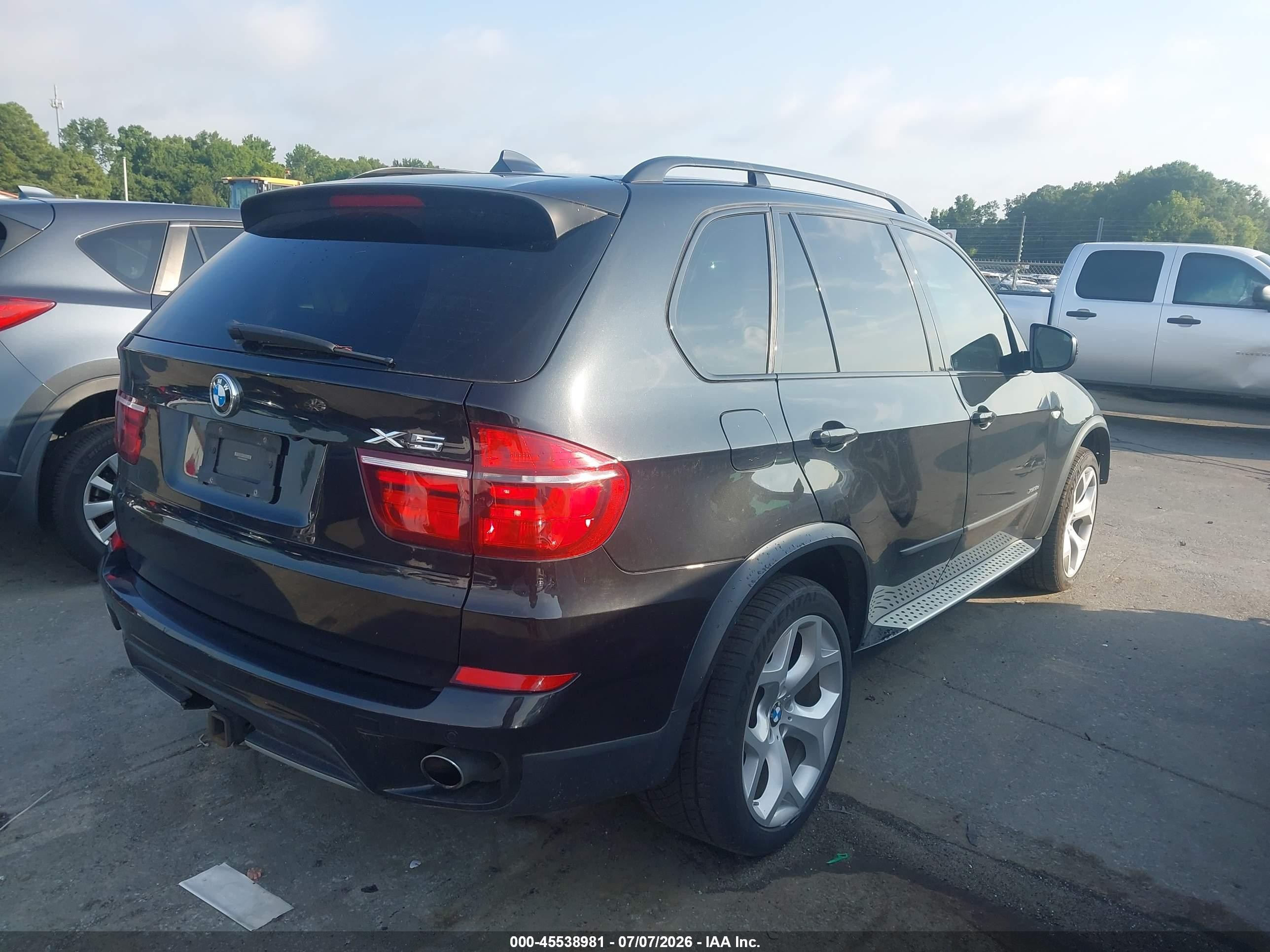 2013 Bmw X5 Xdrive35d Черный vin: 5UXZW0C50D0B90354