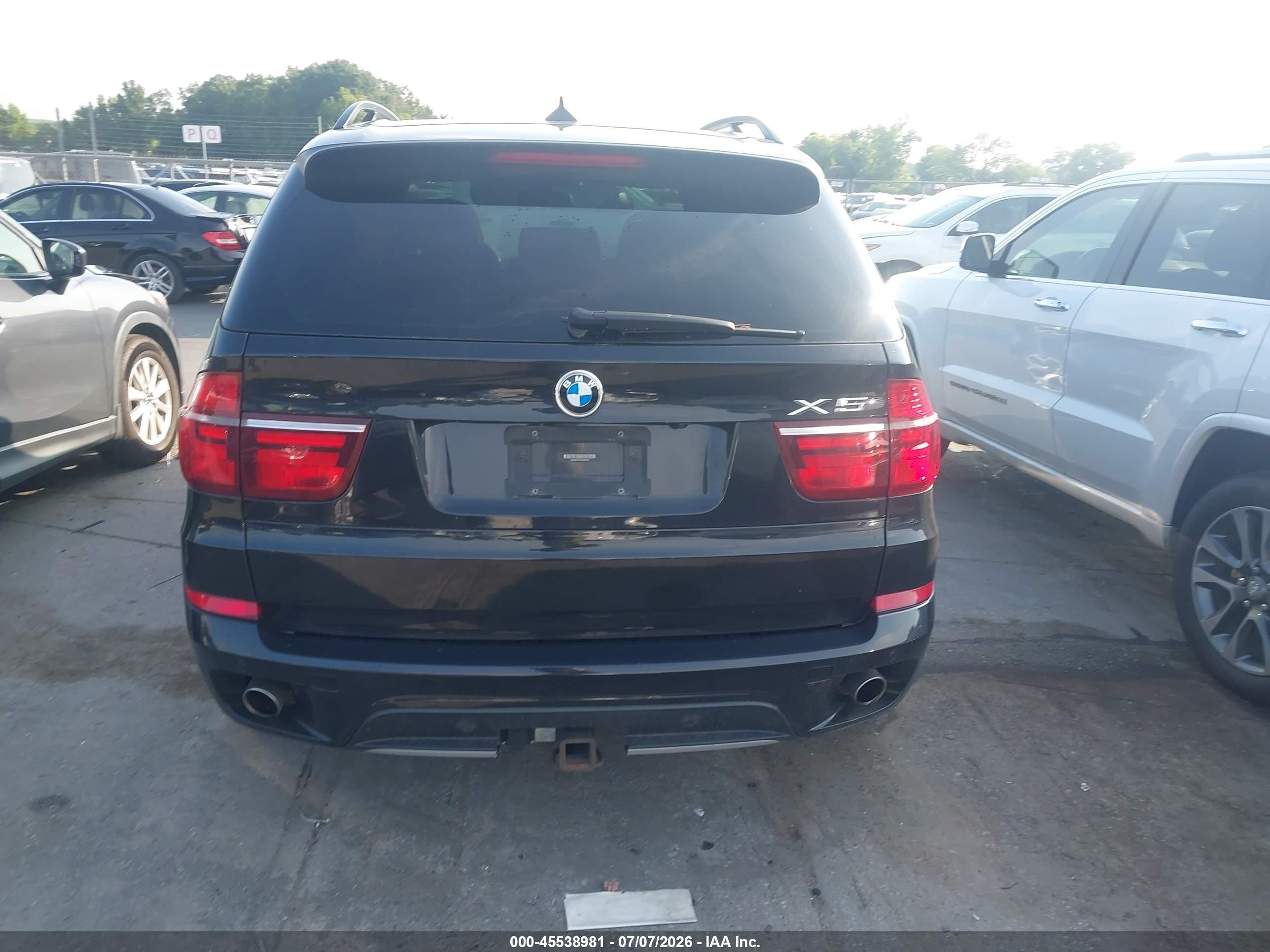 2013 Bmw X5 Xdrive35d Черный vin: 5UXZW0C50D0B90354