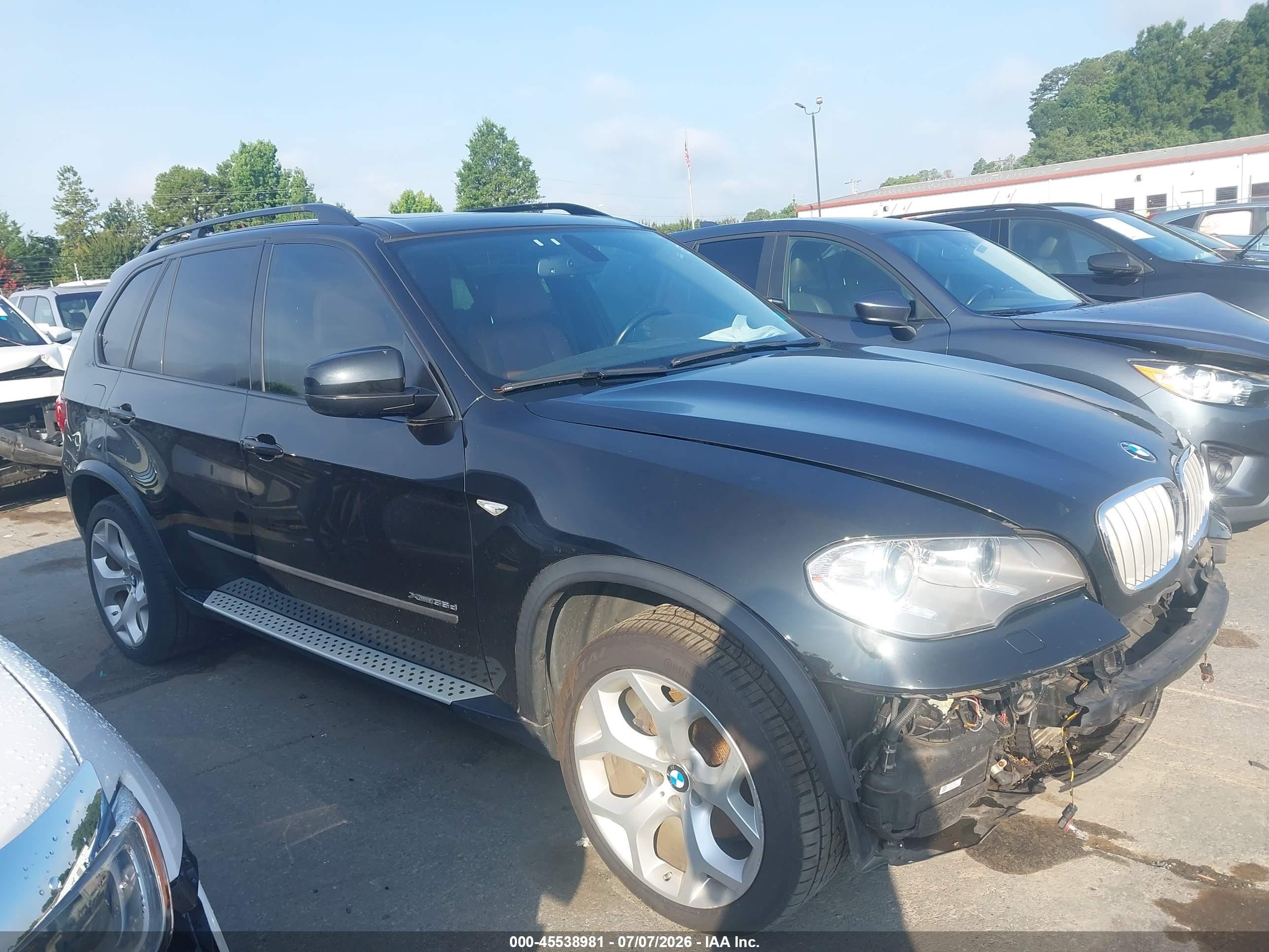 2013 Bmw X5 Xdrive35d Черный vin: 5UXZW0C50D0B90354
