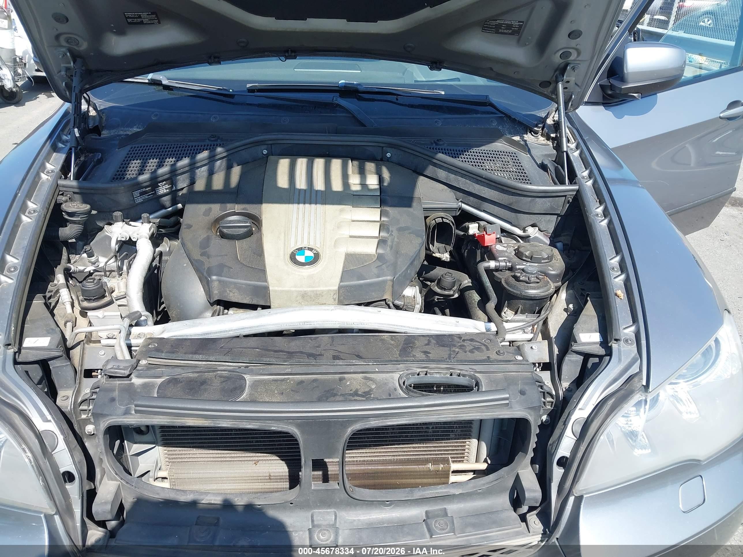 2013 Bmw X5 Xdrive35d Gray vin: 5UXZW0C50D0B93173