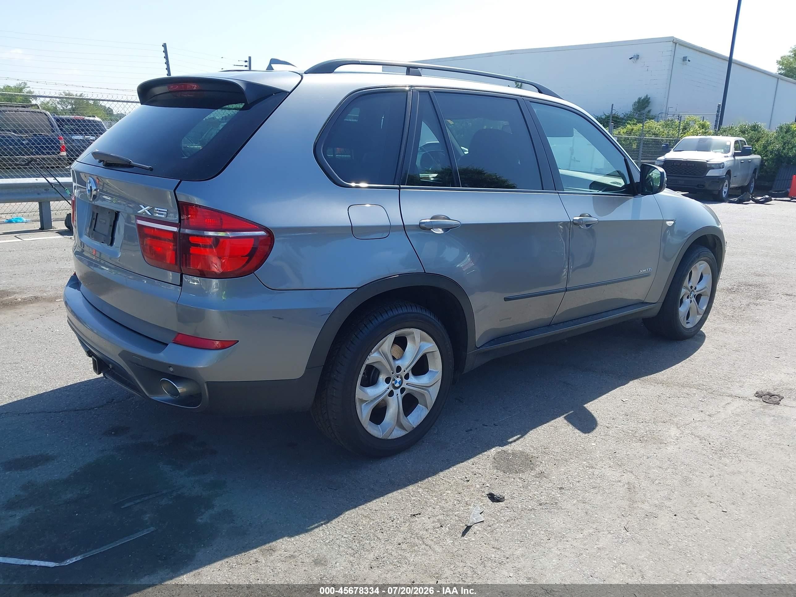 2013 Bmw X5 Xdrive35d Gray vin: 5UXZW0C50D0B93173