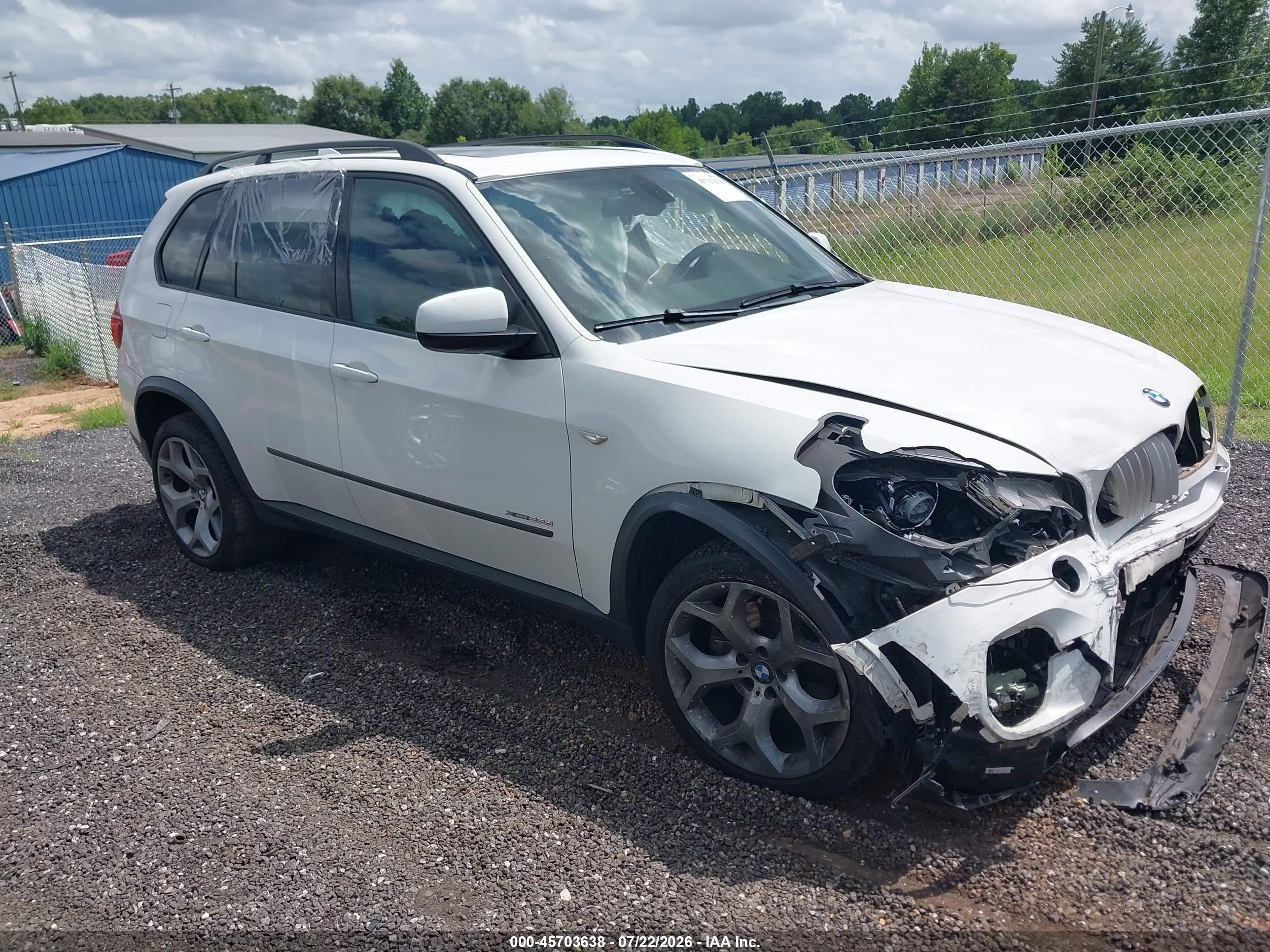 2012 Bmw X5 Xdrive35d White vin: 5UXZW0C51C0B88899